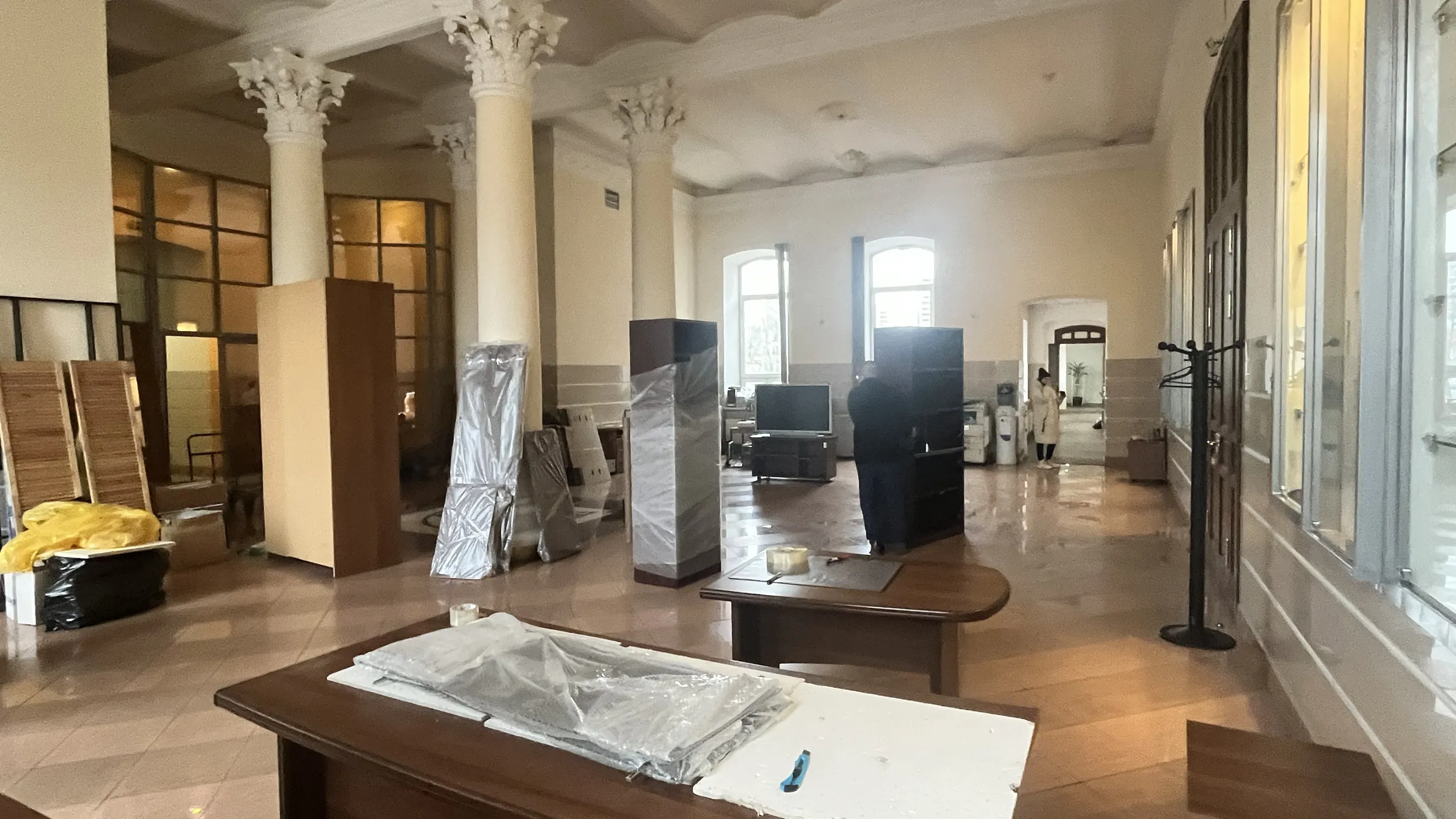 Классический офис с колоннами, фото 8