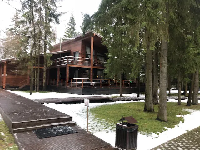 Ряд кедровых домиков, фото 1