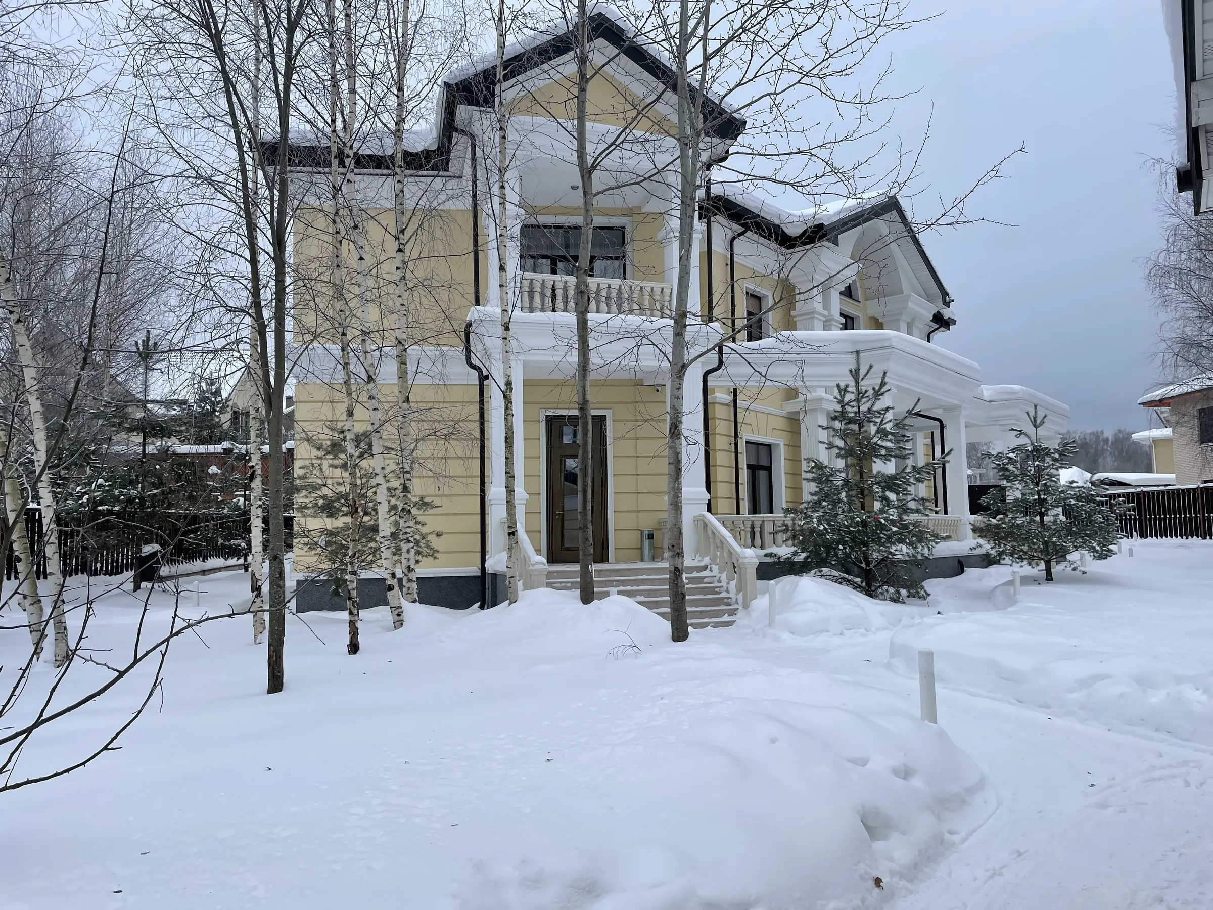 Загородный дом с колоннами, фото 8