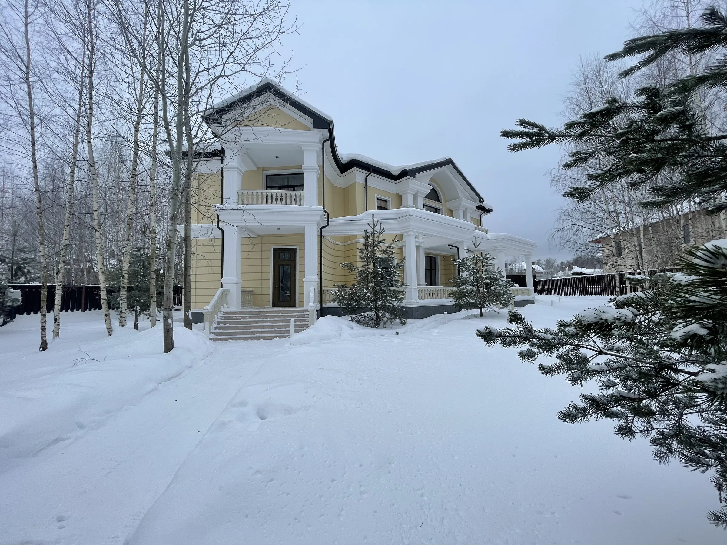 Загородный дом с колоннами, фото 10