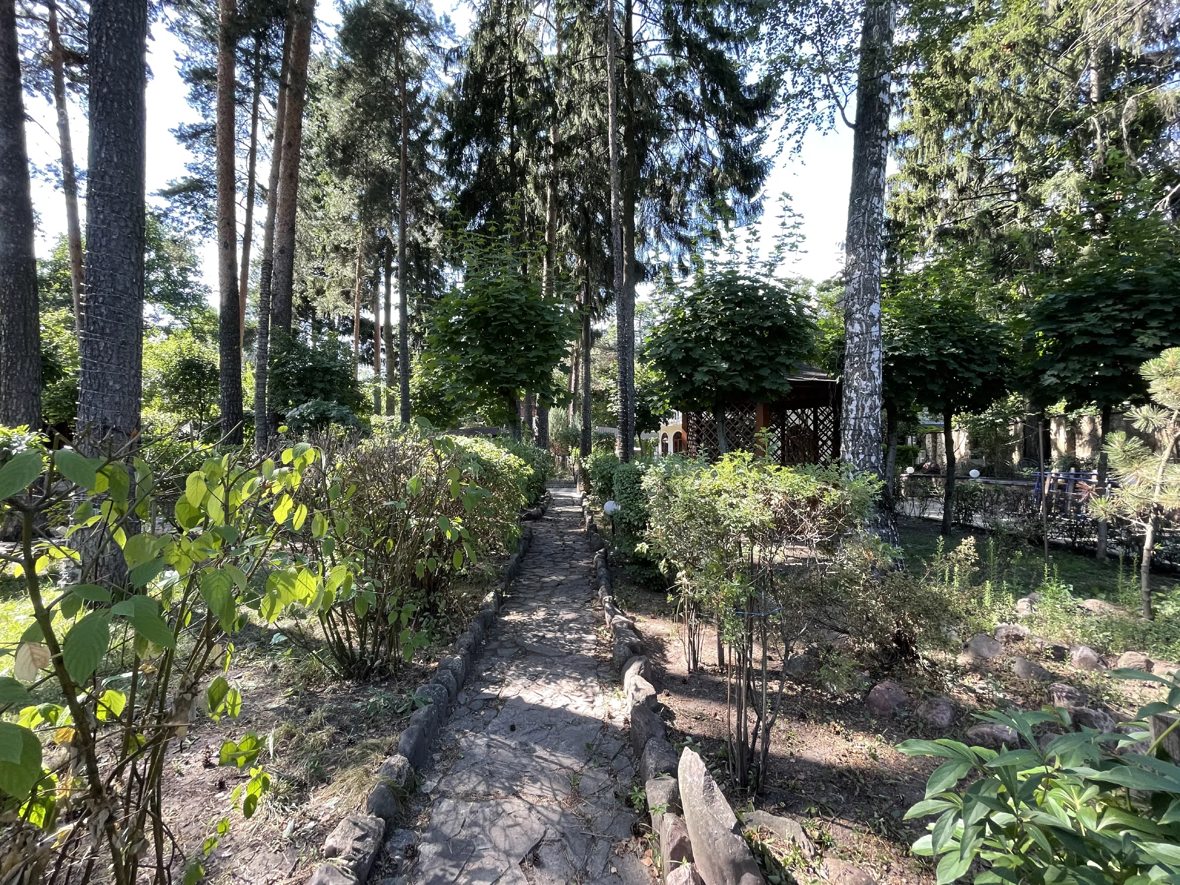 Классическая вилла в саду, фото 4