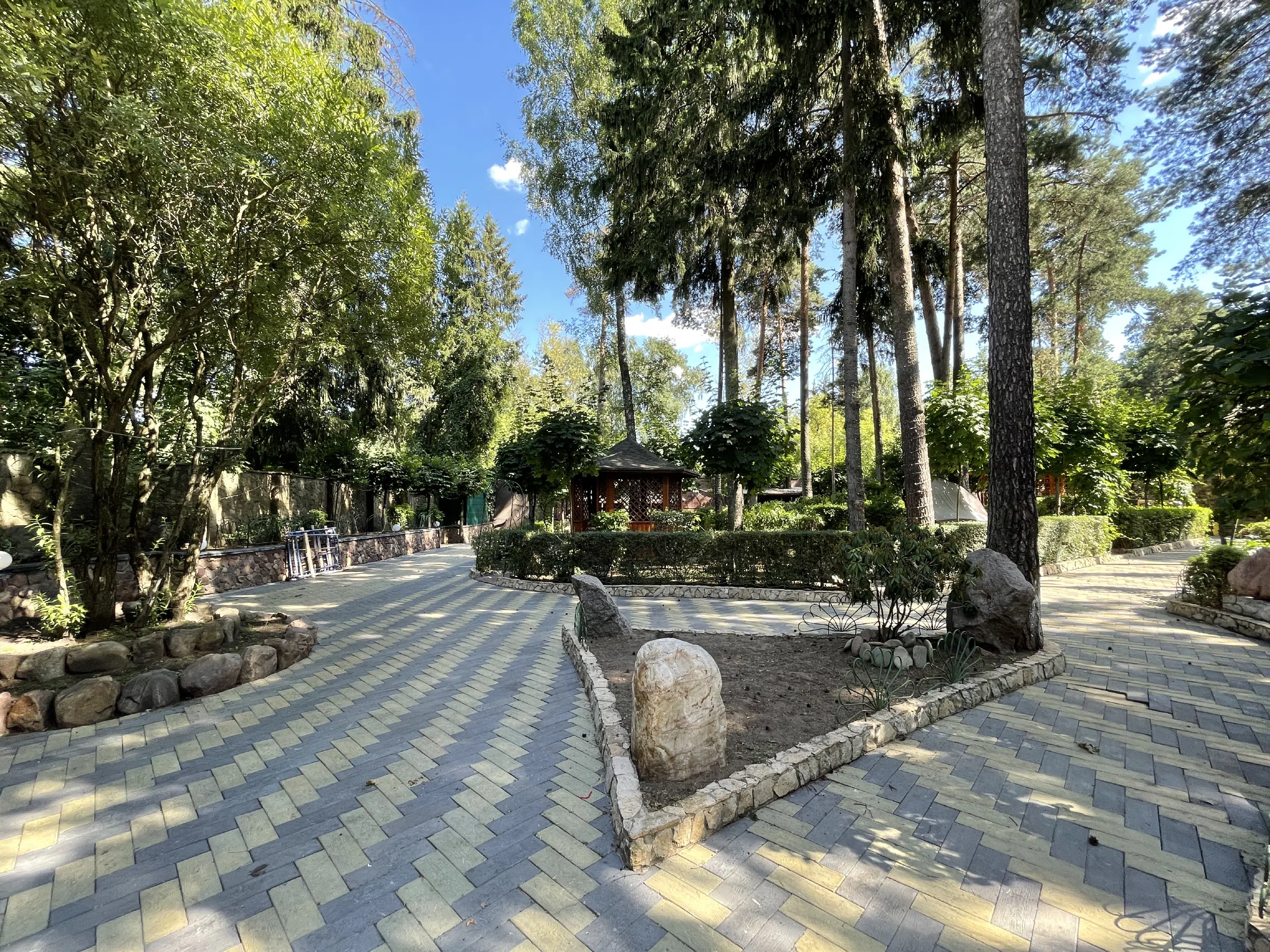 Классическая вилла в саду, фото 8