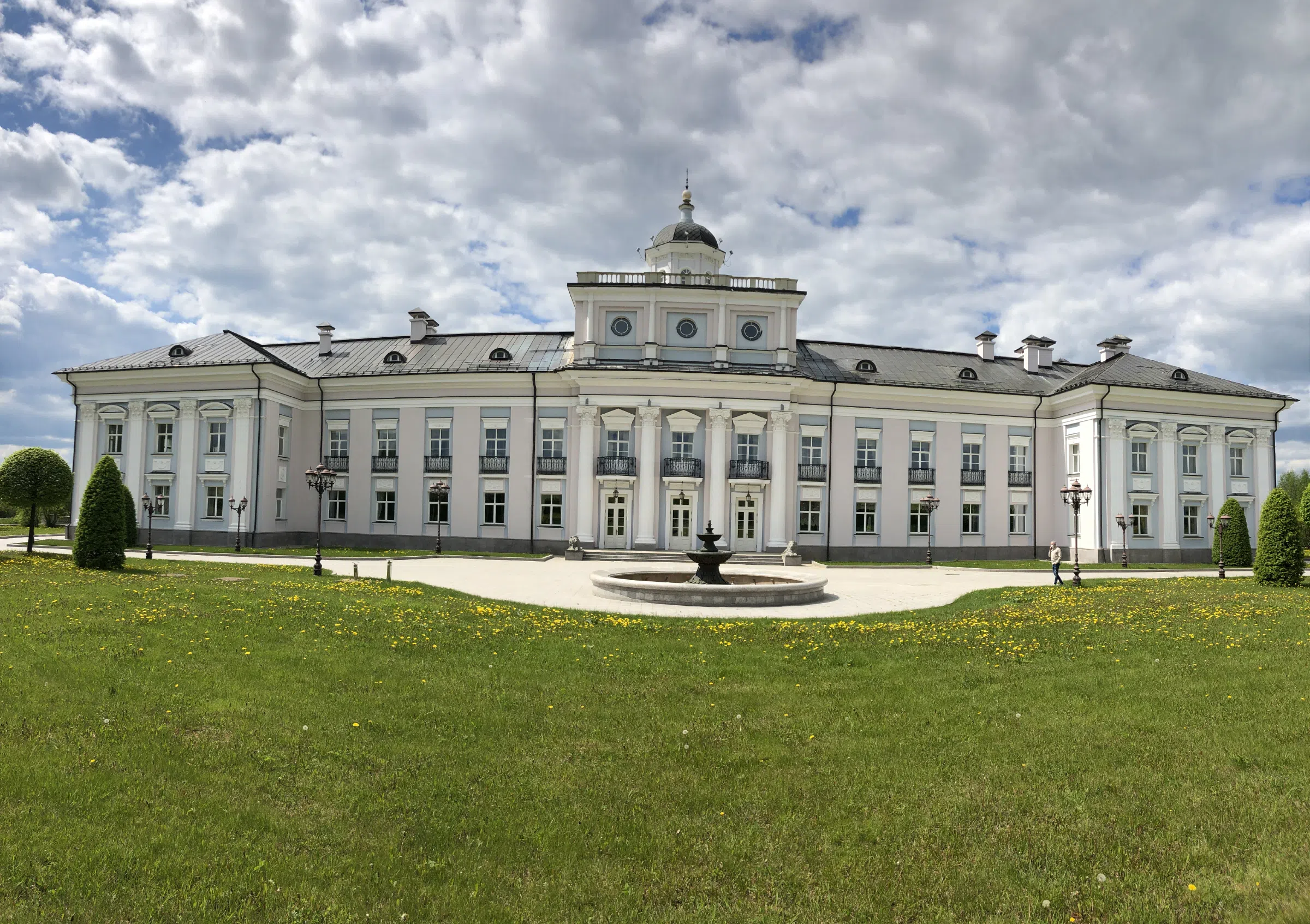 Белая усадьба с куполом, фото 14