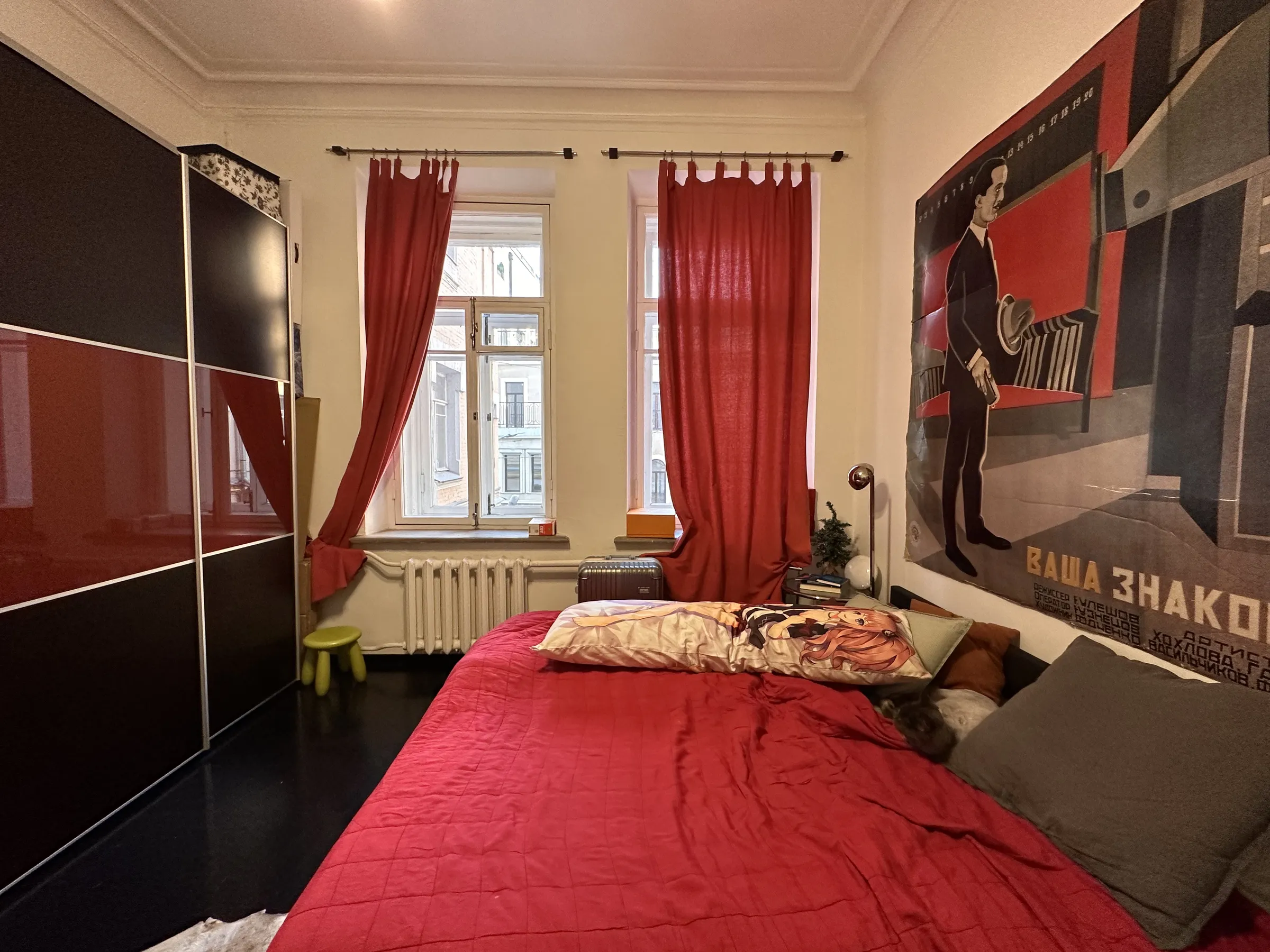 Квартира с винтажной лестницей, фото 19
