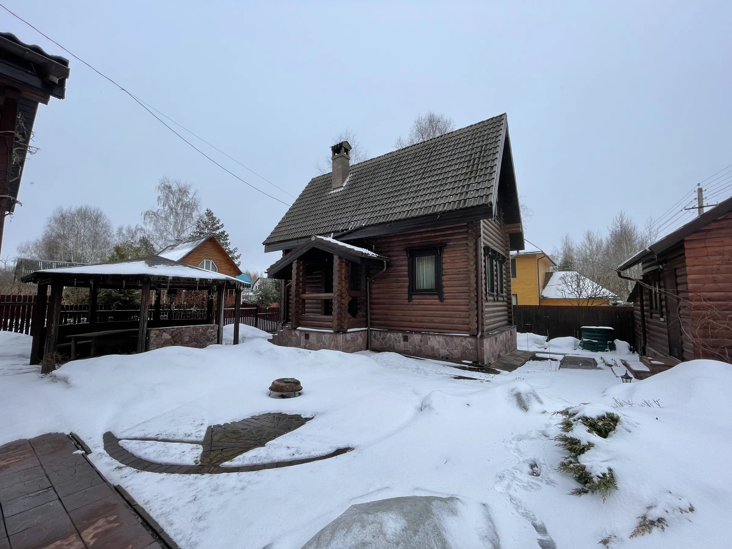 Брусовый дом-шале, фото 7