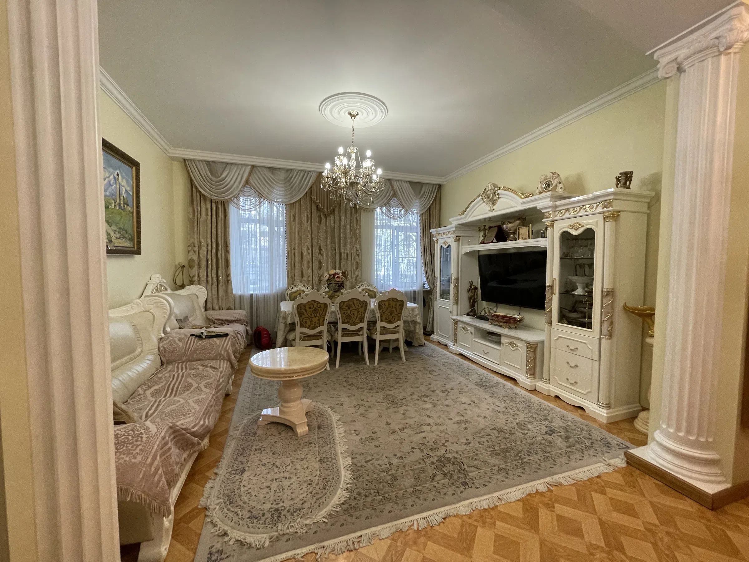 Классическая сталинка с колоннами, фото 1