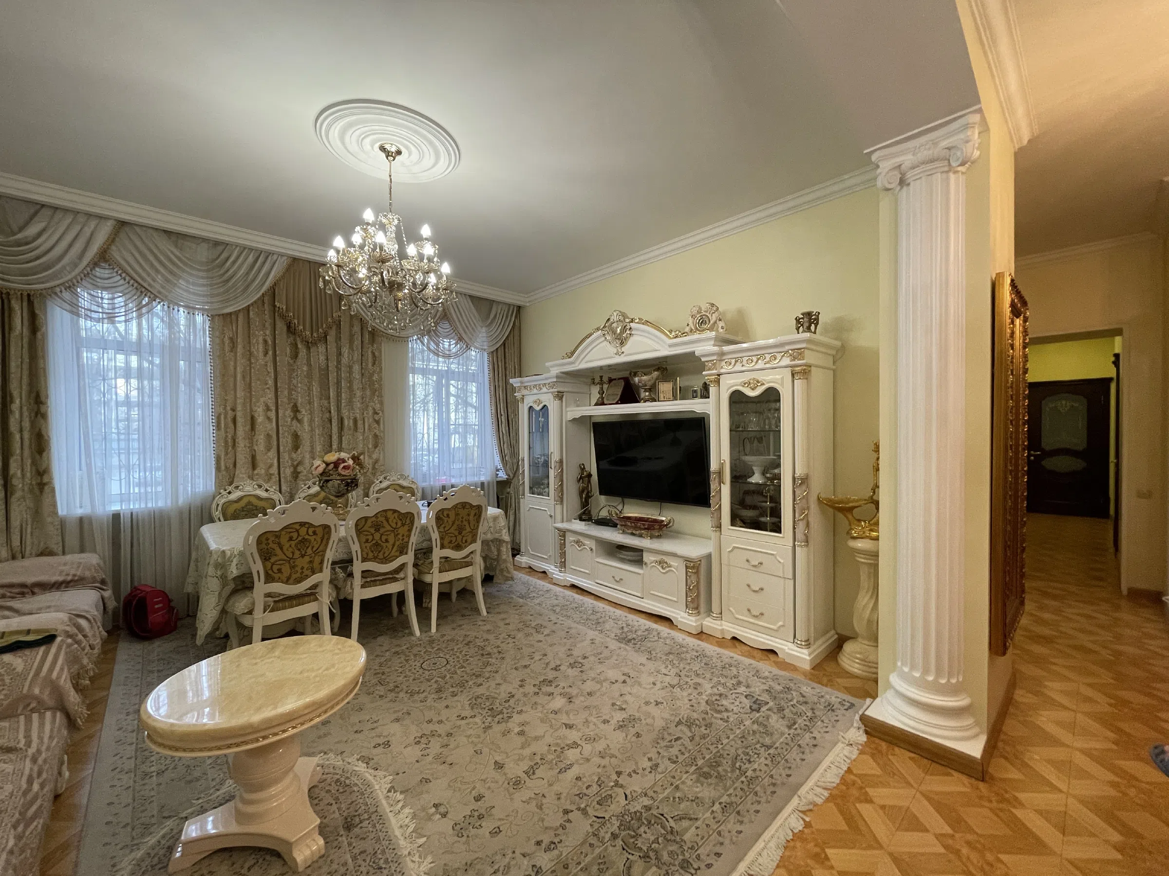 Классическая сталинка с колоннами, фото 4