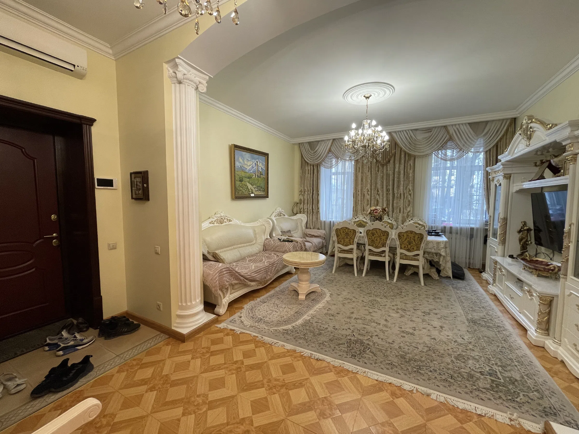 Классическая сталинка с колоннами, фото 17