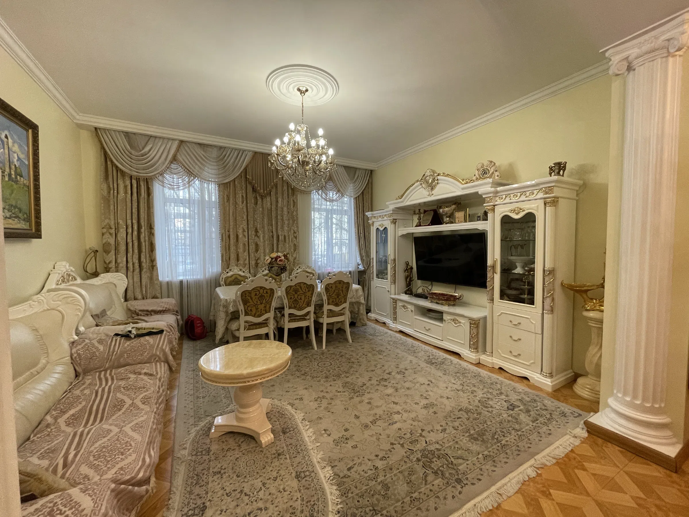 Классическая сталинка с колоннами, фото 3