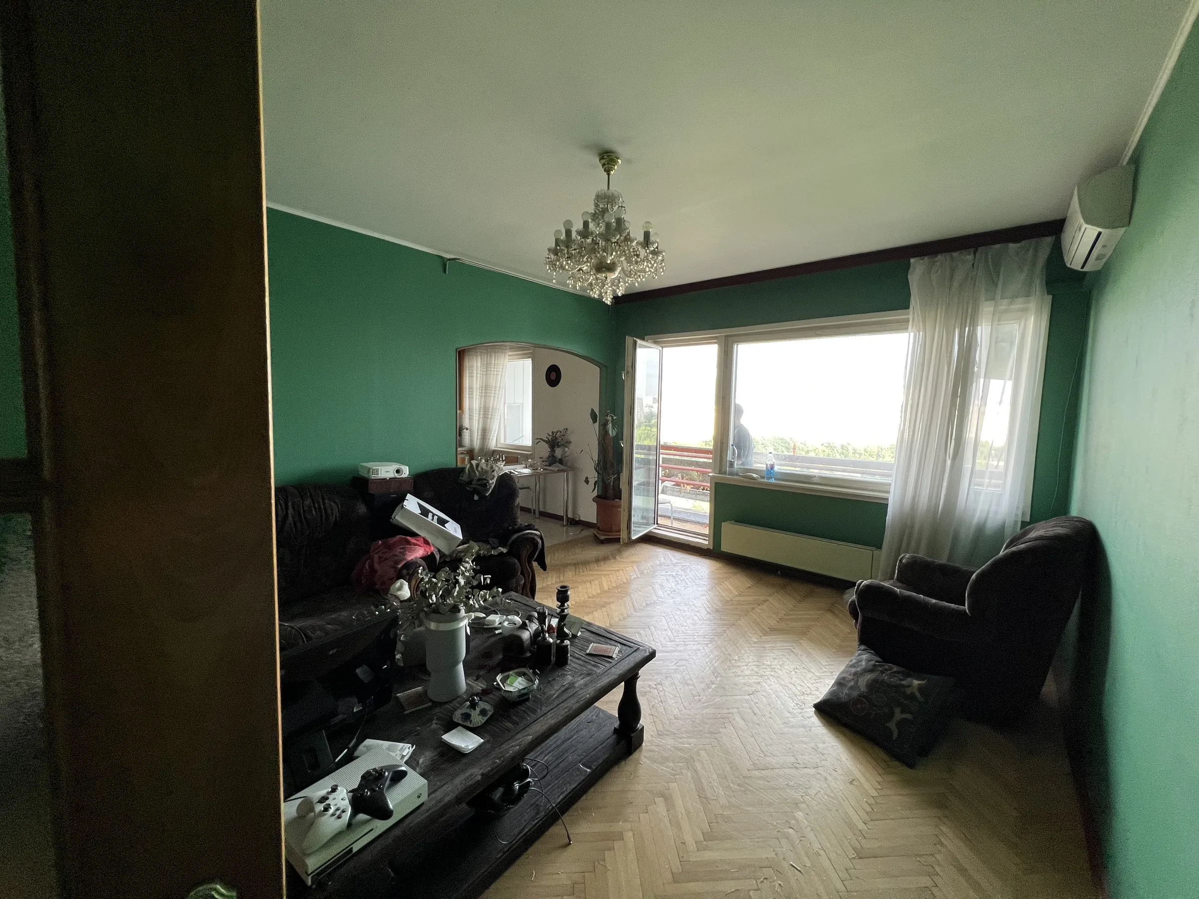 Квартира с зеленой стеной, фото 8