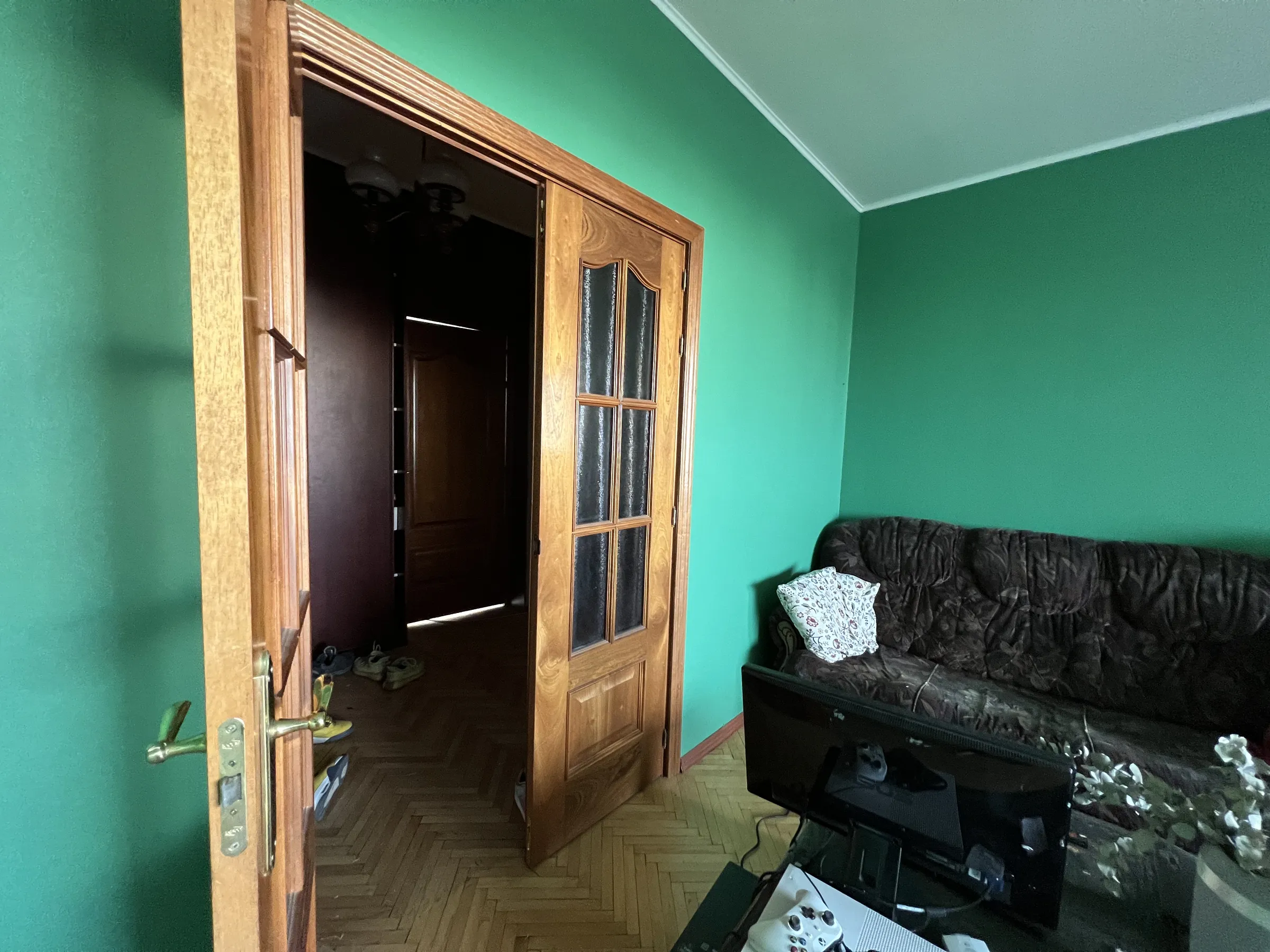 Квартира с зеленой стеной, фото 7