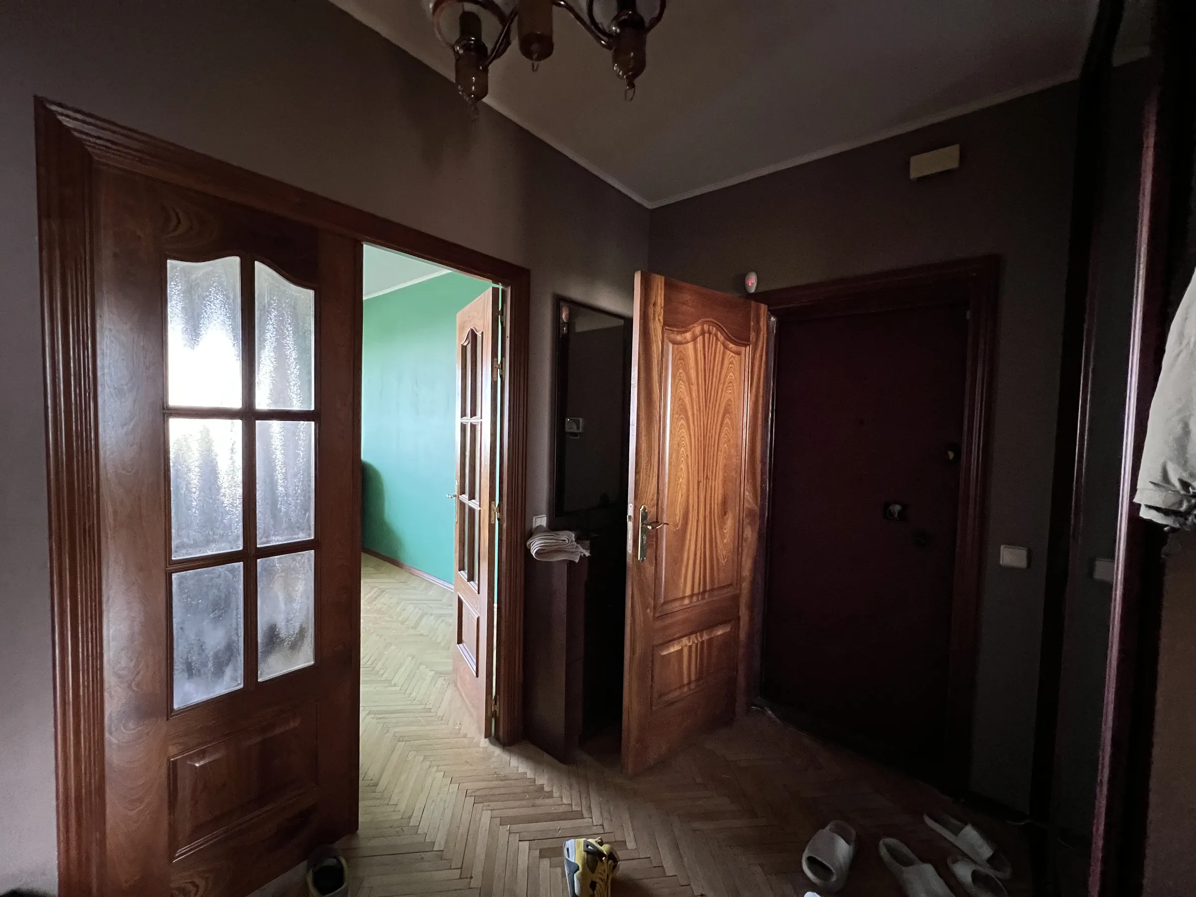 Квартира с зеленой стеной, фото 11