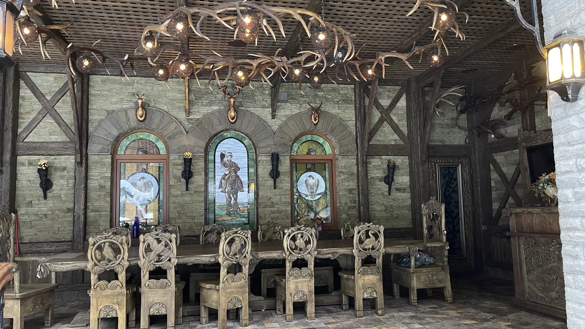 Усадьба в зимнем лесу, фото 7