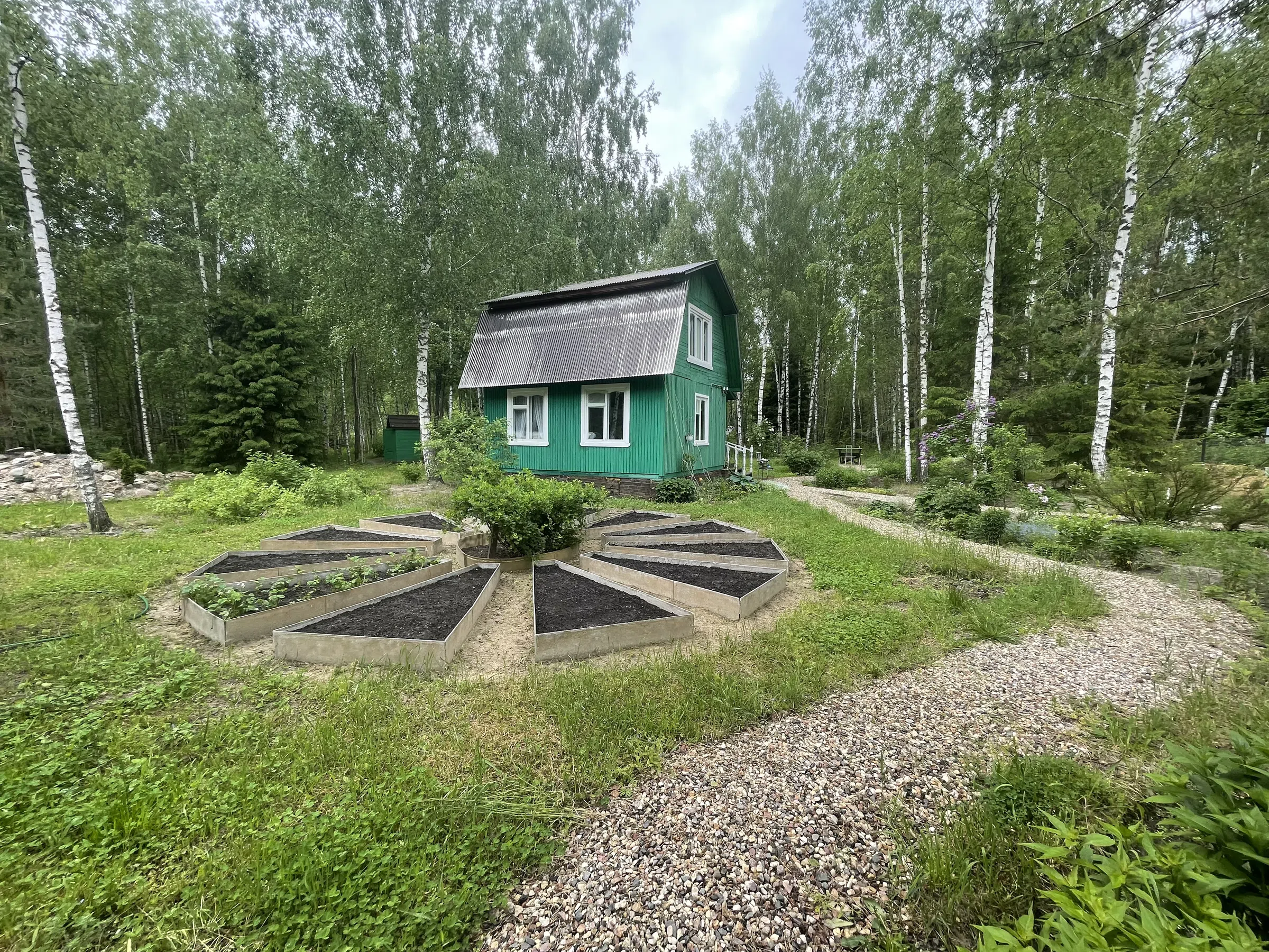 Зеленая дача в лесу, фото 18