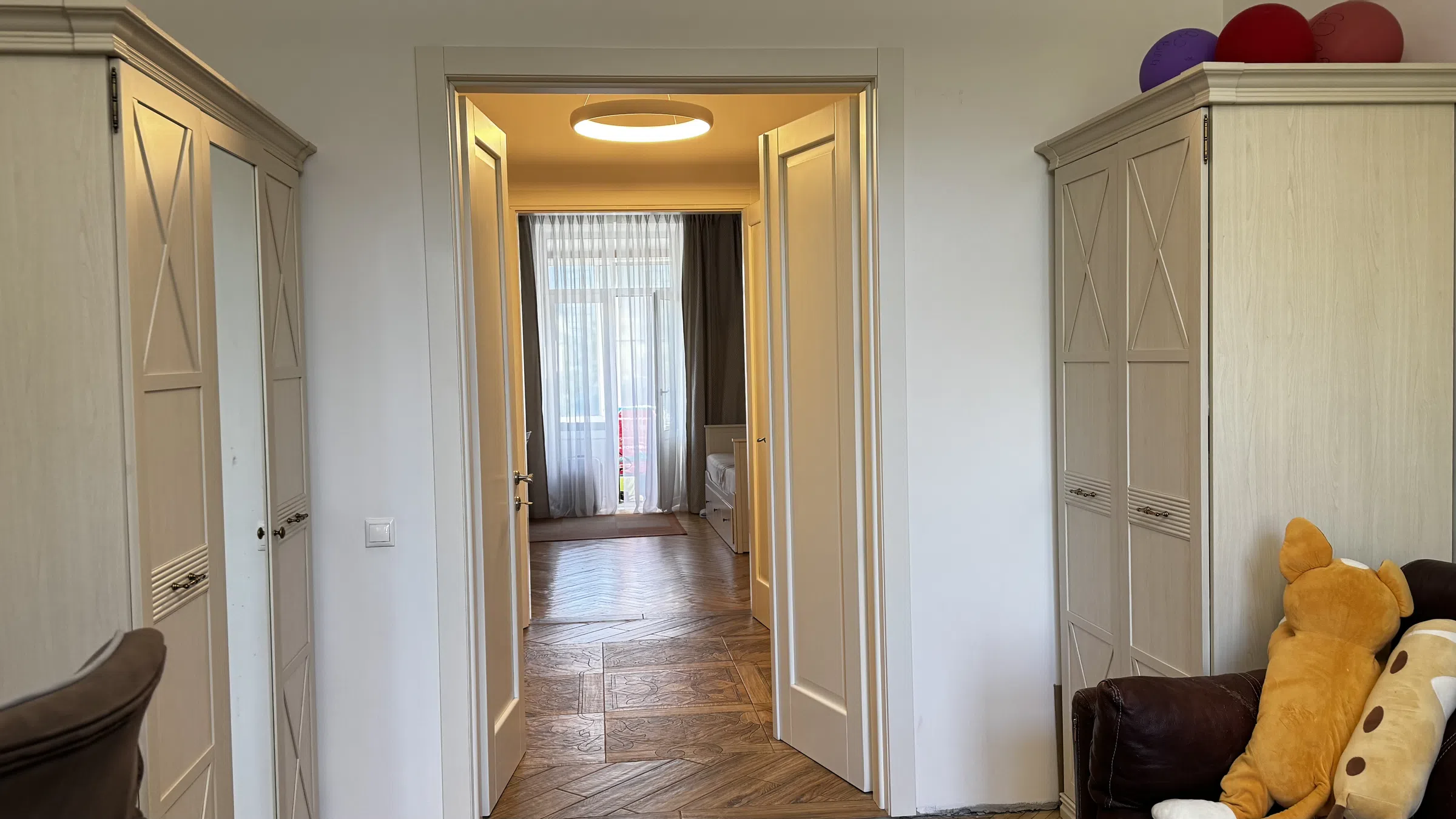 Квартира с анфиладой на паркете, фото 11