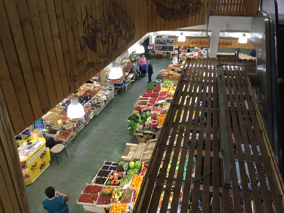 Рынок с продуктовыми рядами, фото 24