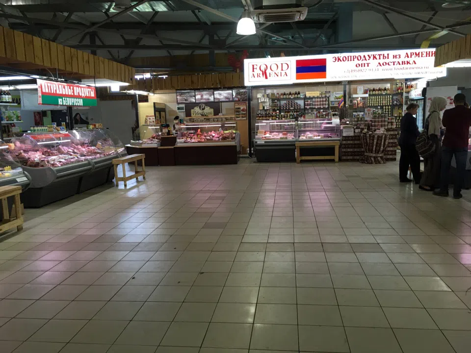 Рынок с продуктовыми рядами, фото 12