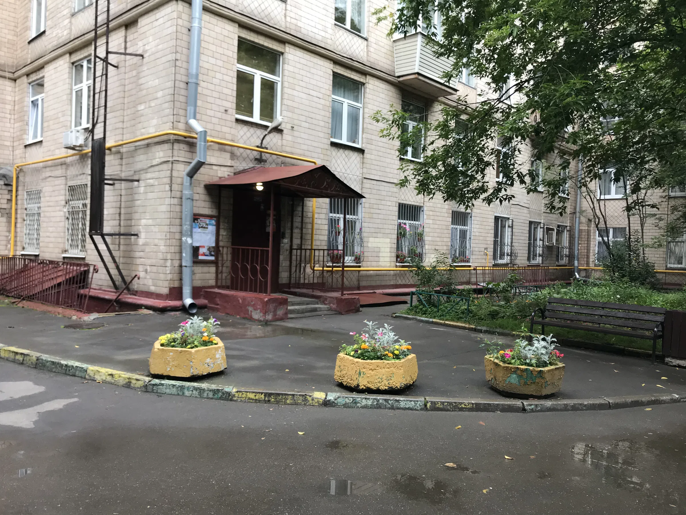 Кирпичный двор-колодец, фото 6