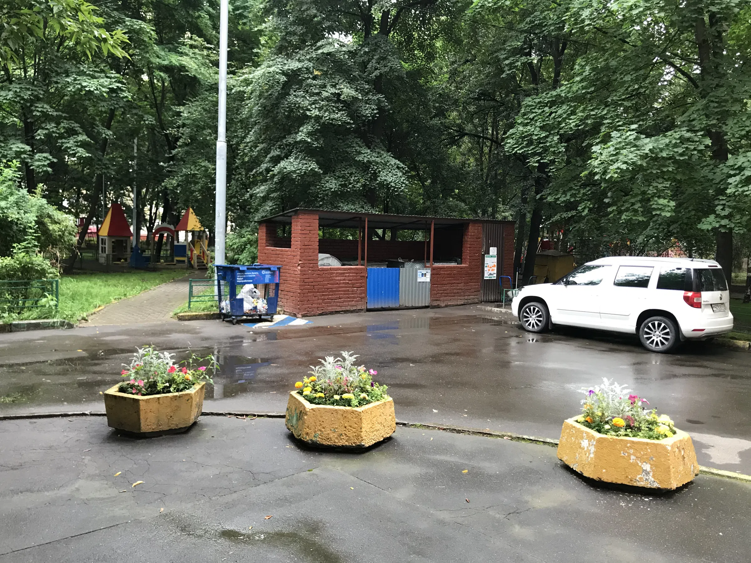 Кирпичный двор-колодец, фото 14