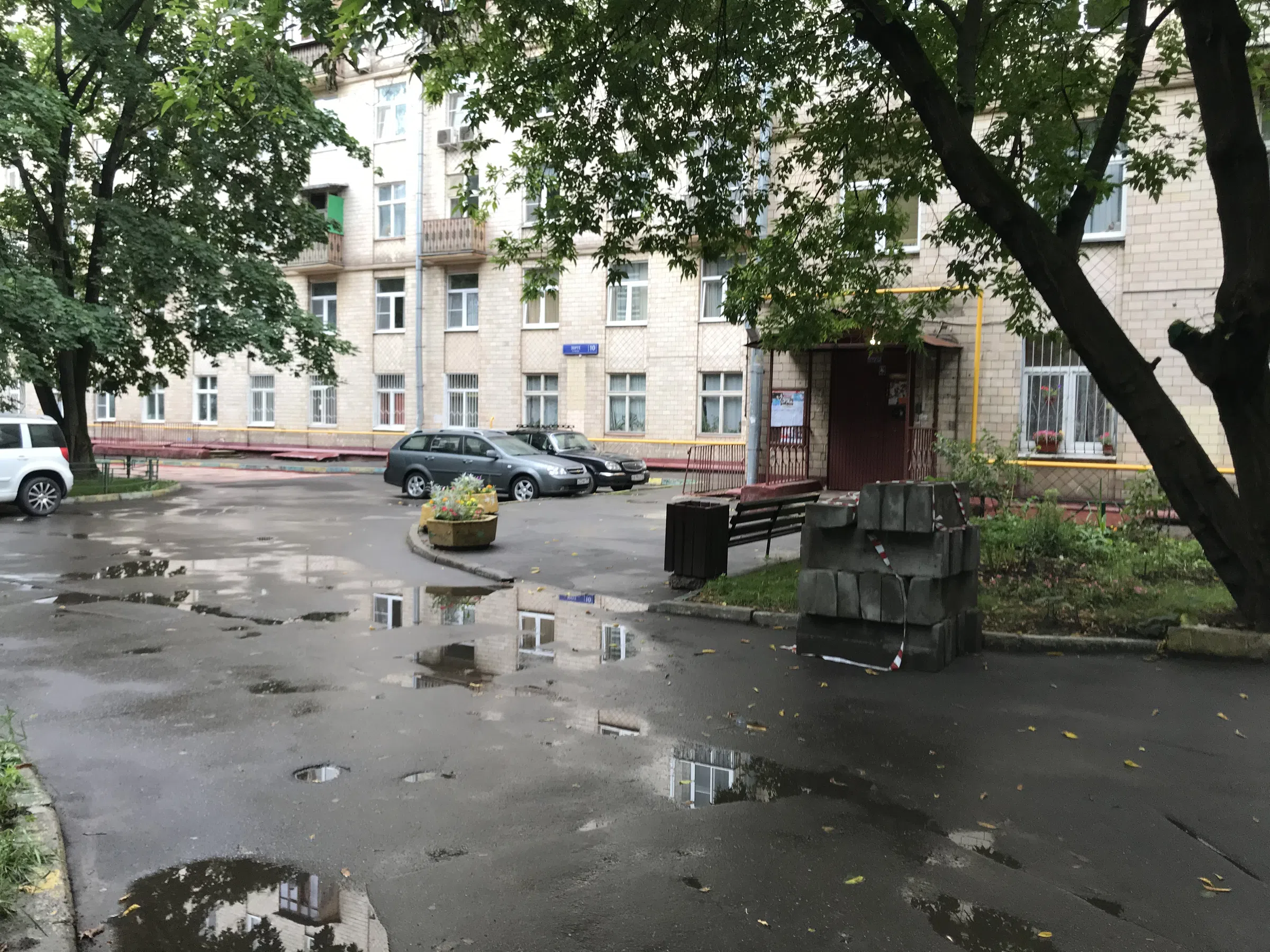 Кирпичный двор-колодец, фото 10