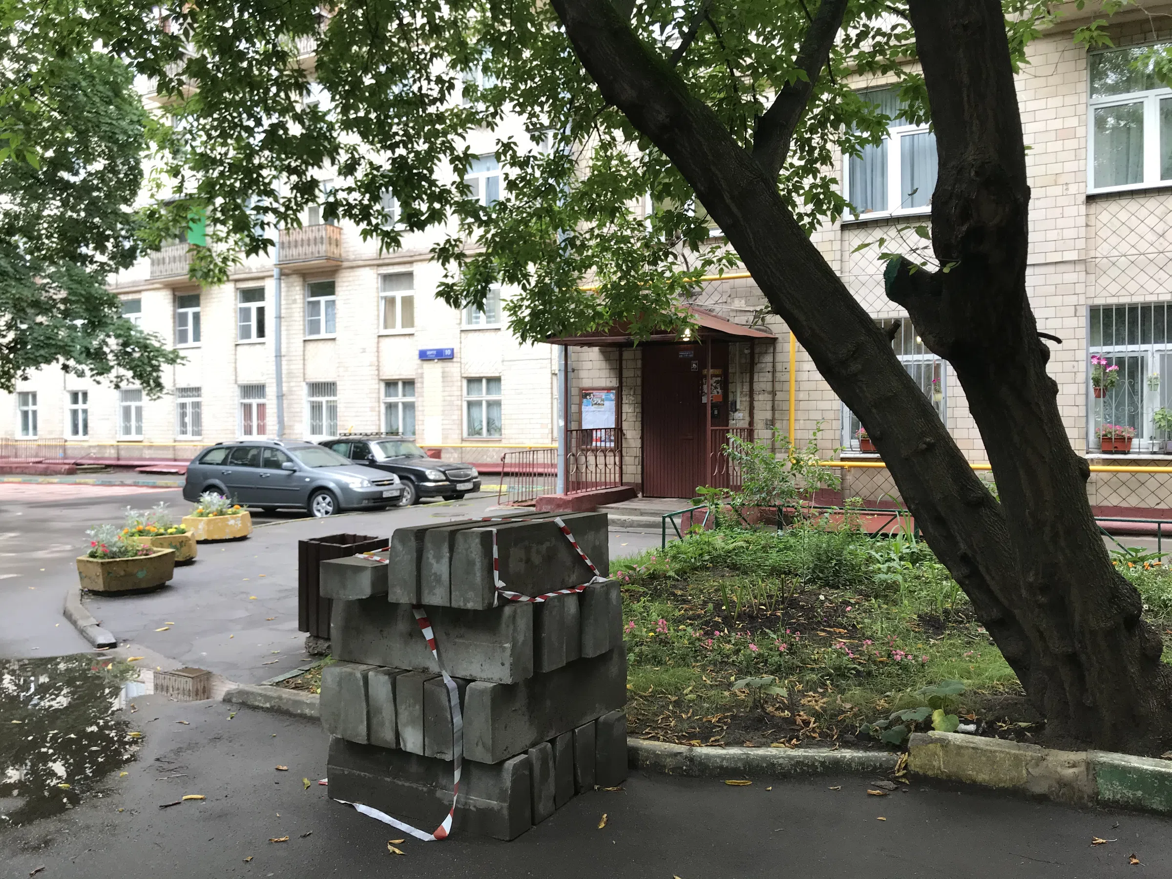 Кирпичный двор-колодец, фото 8