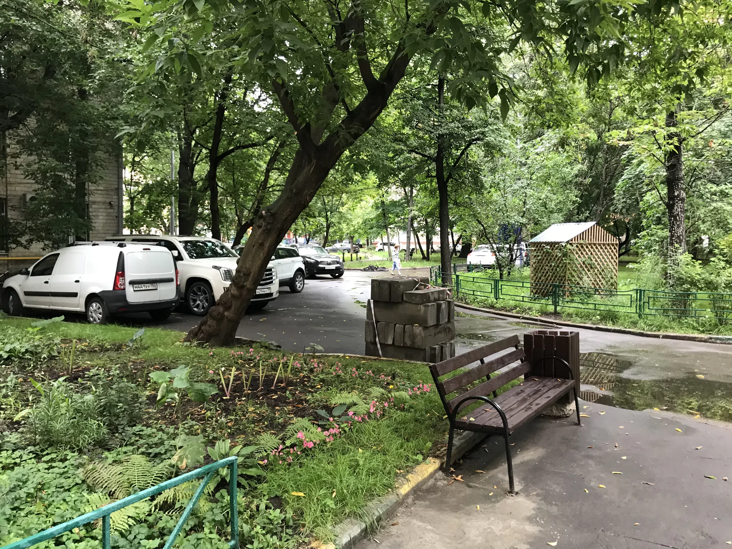 Кирпичный двор-колодец, фото 12
