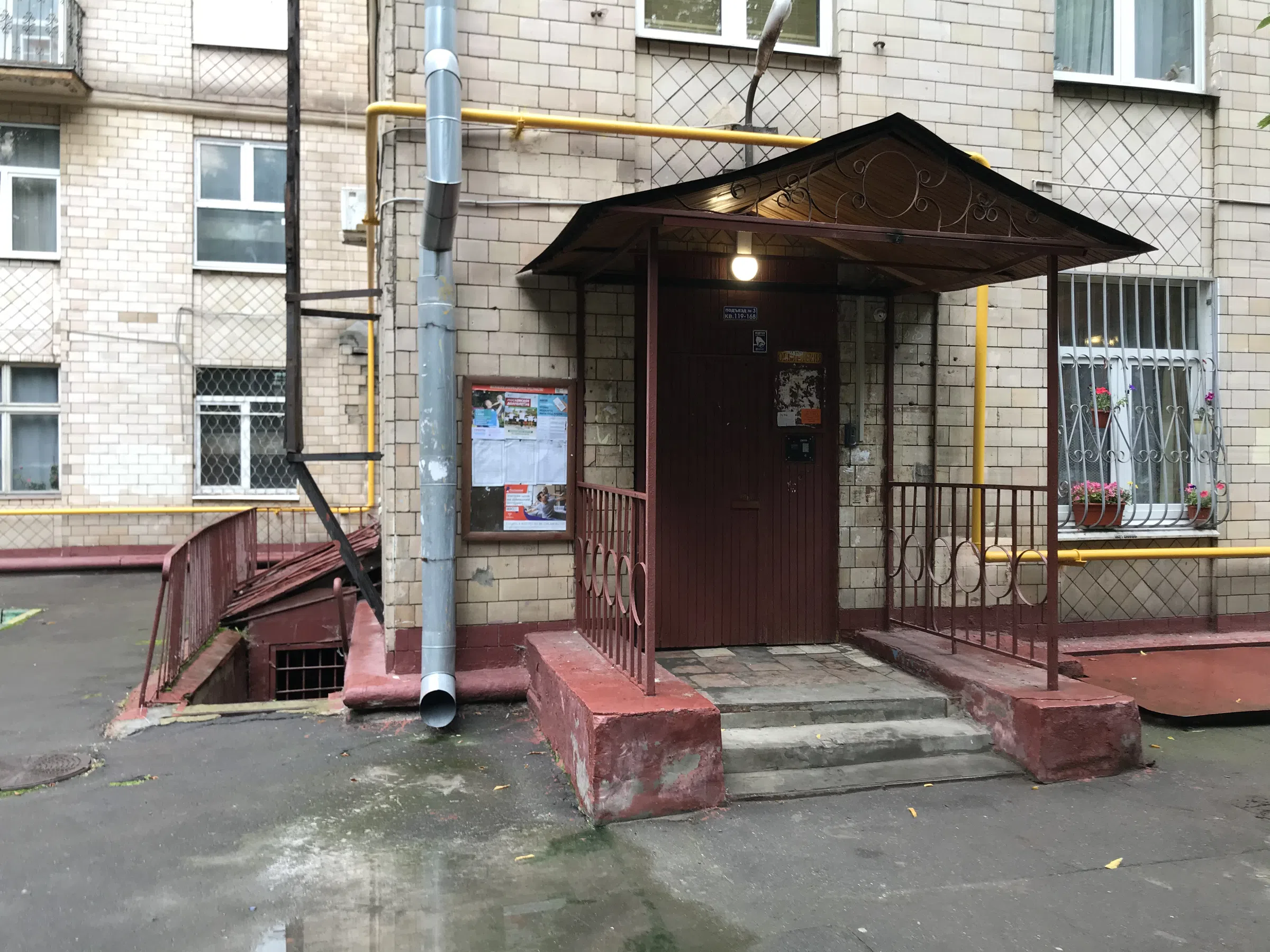 Кирпичный двор-колодец, фото 11