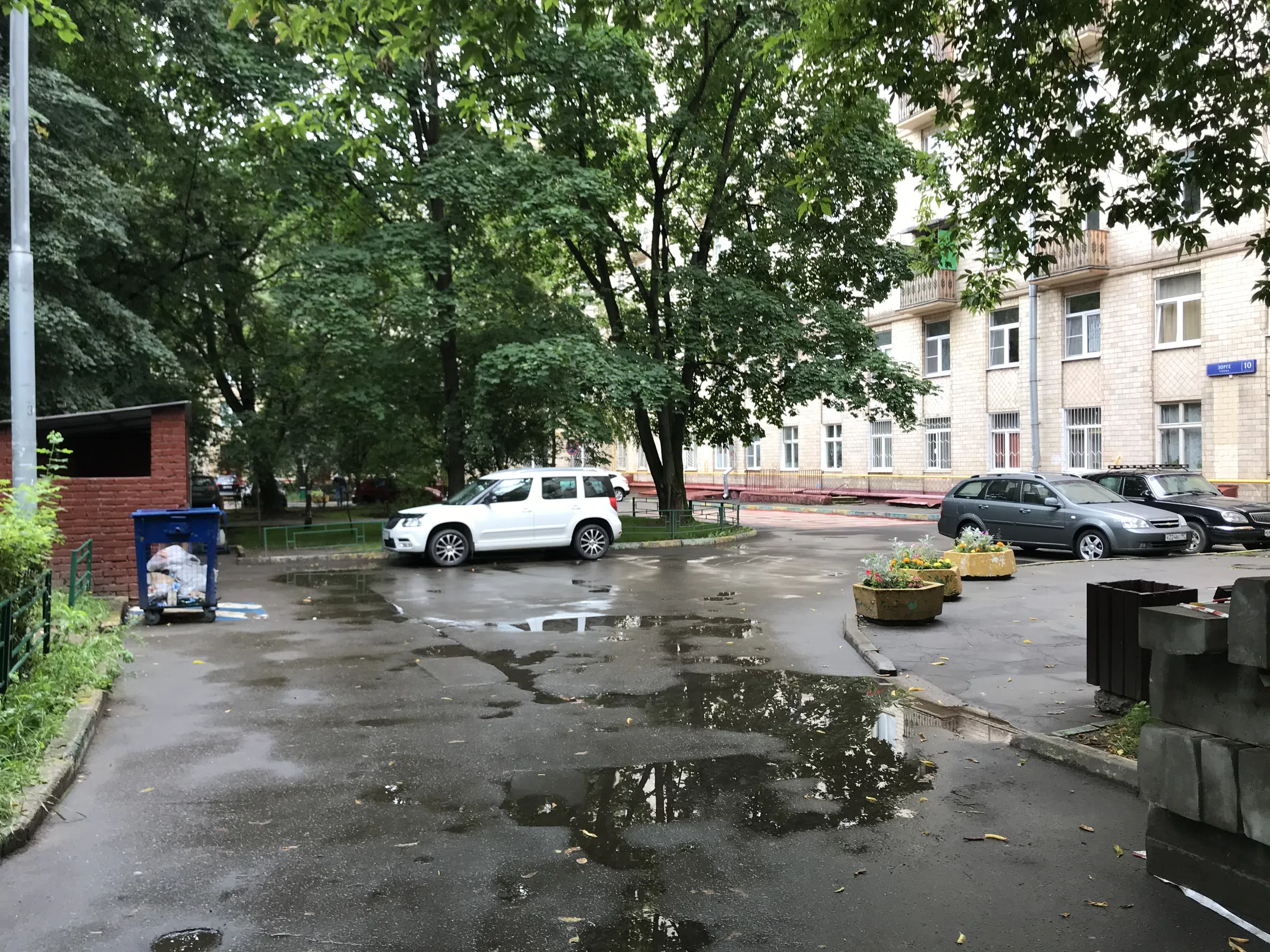Кирпичный двор-колодец, фото 9
