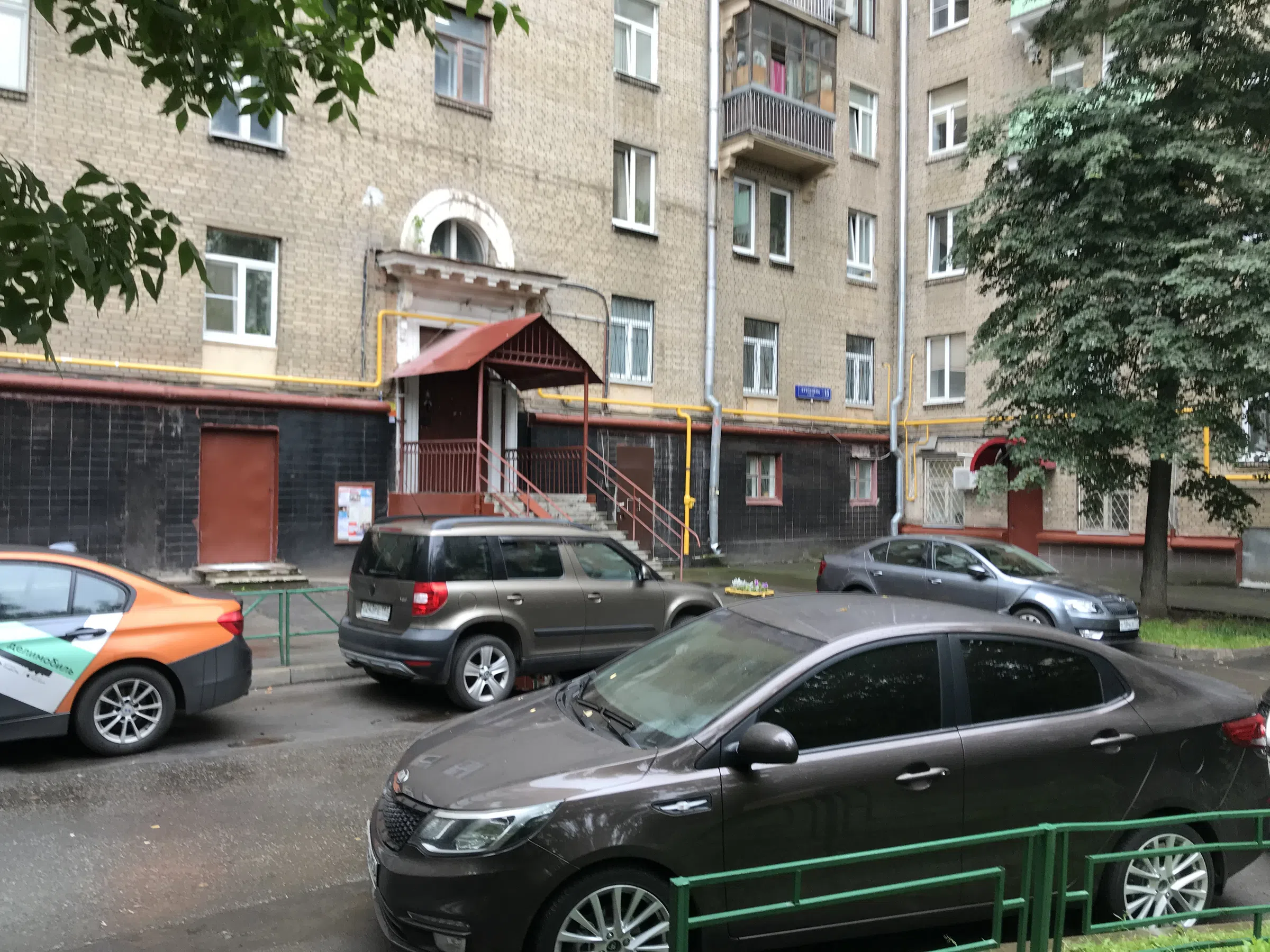 Кирпичная сталинка с аркой, фото 3