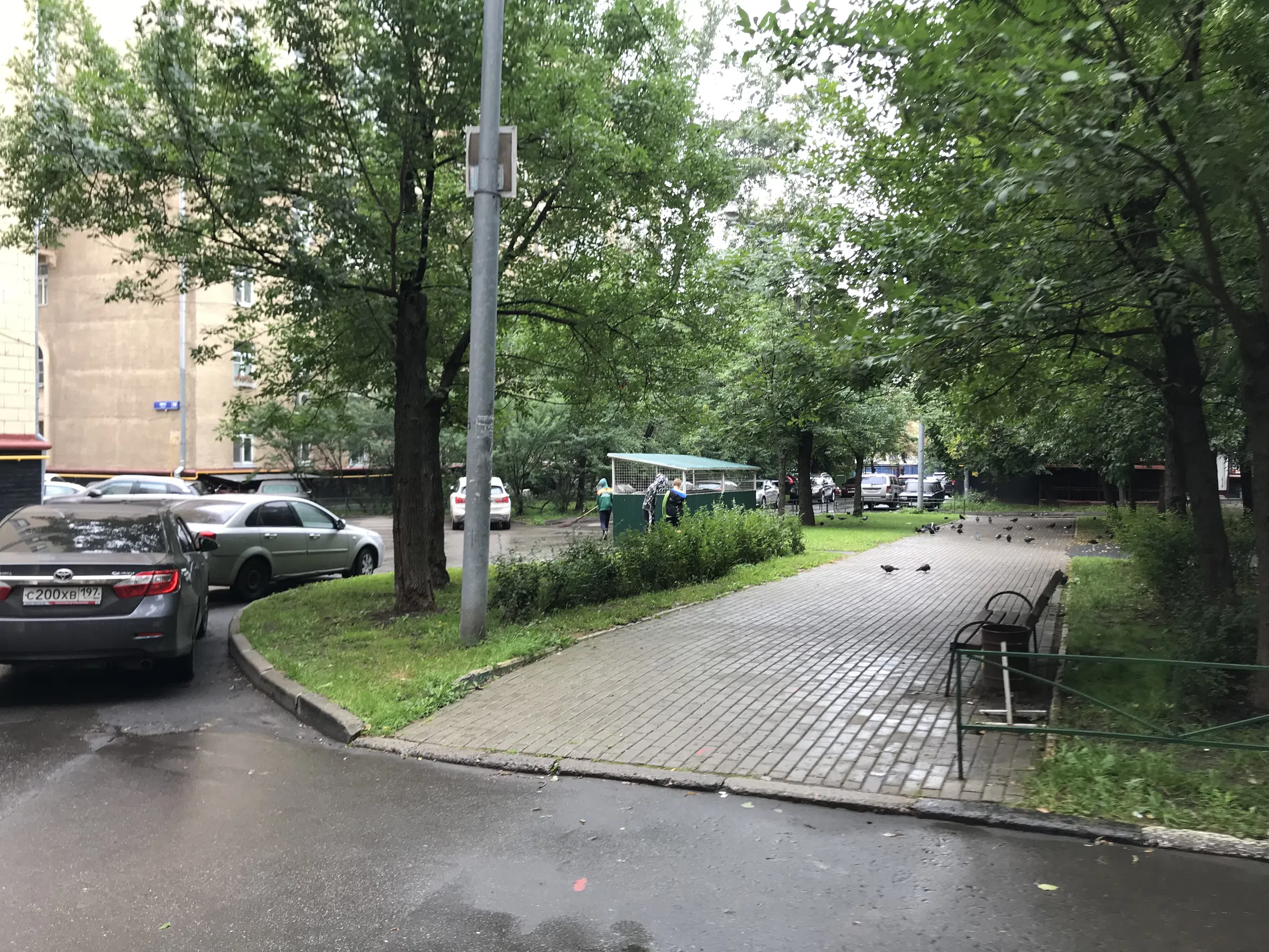 Сталинка с жёлтыми трубами, фото 16