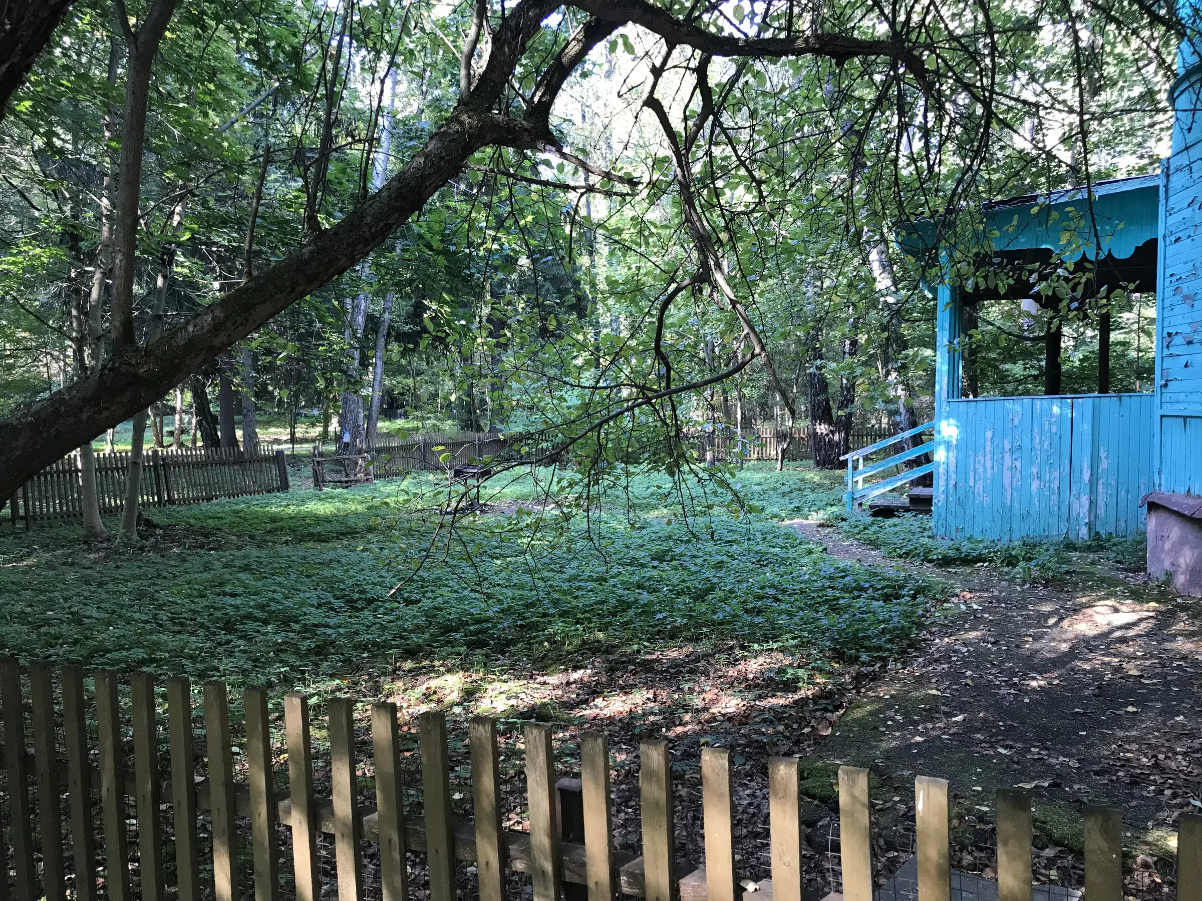 Бирюзовая усадьба в парке, фото 9