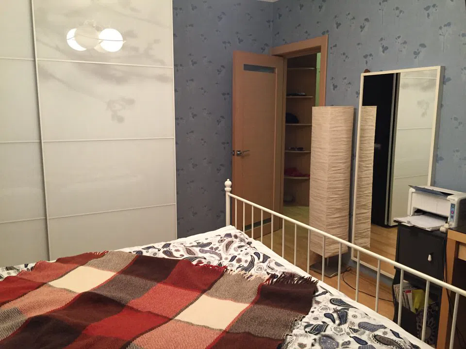 Квартира с цветочными обоями, фото 14