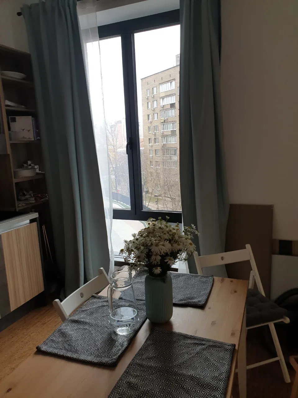 Сталинка с совмещенной кухней, фото 7