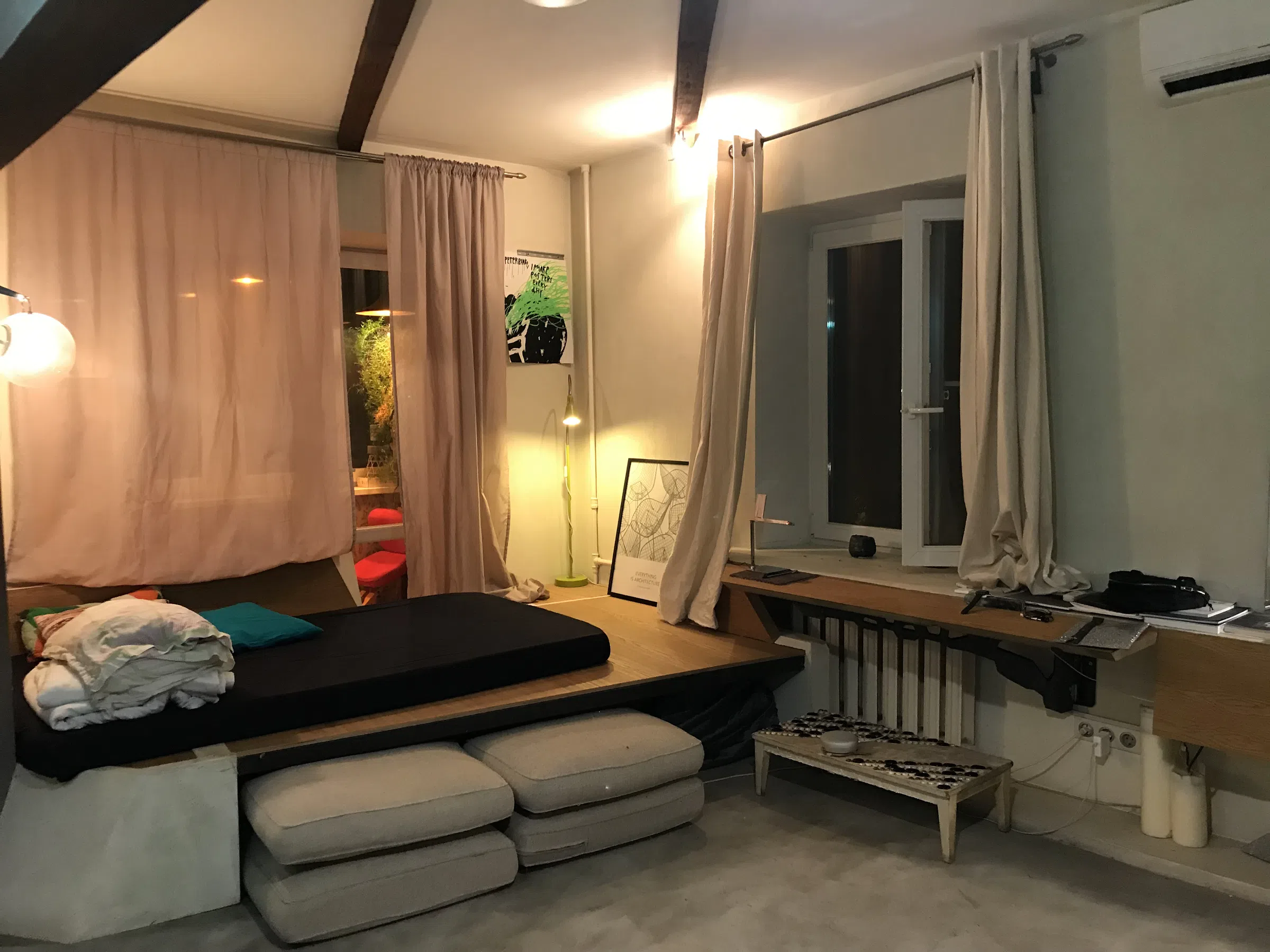 Лофт-квартира с подиумом, фото 8