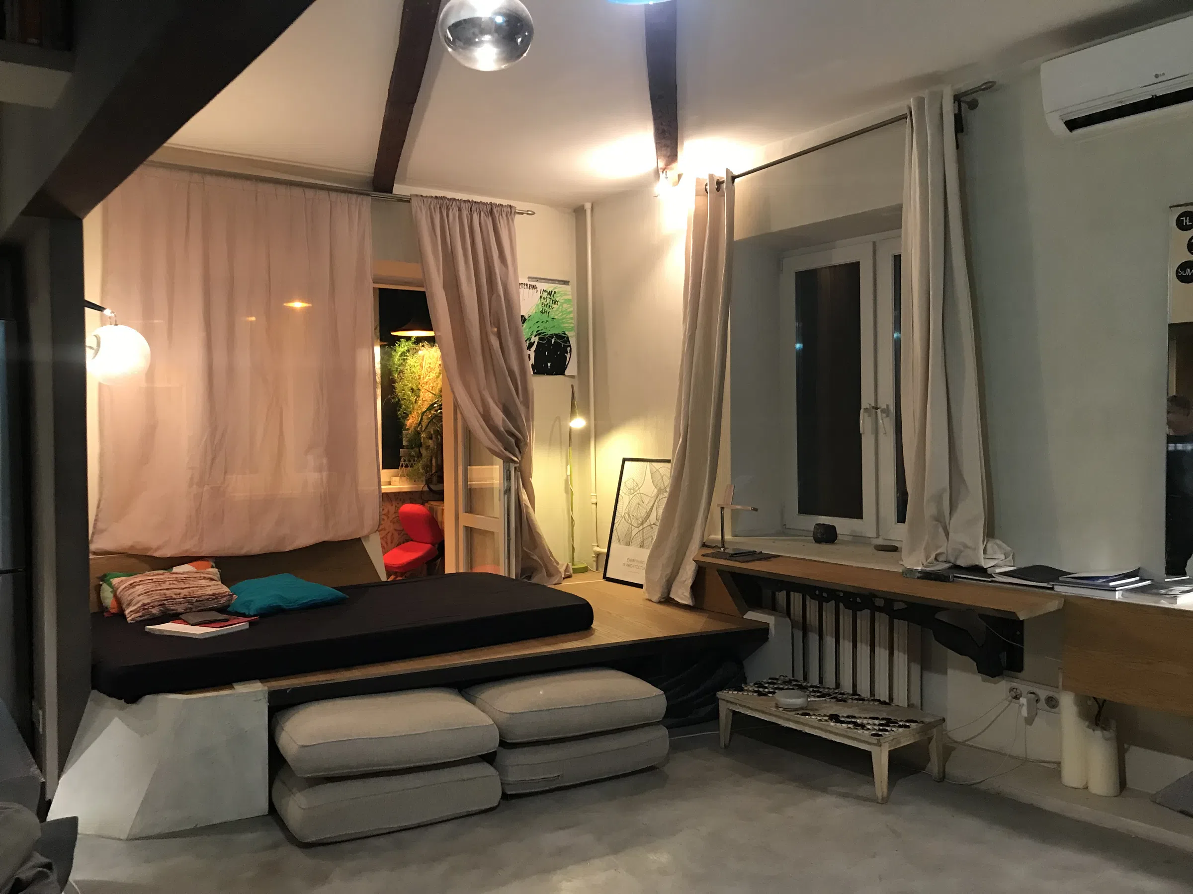 Лофт-квартира с подиумом, фото 2