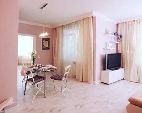 Розовая квартира с граффити, фото 20