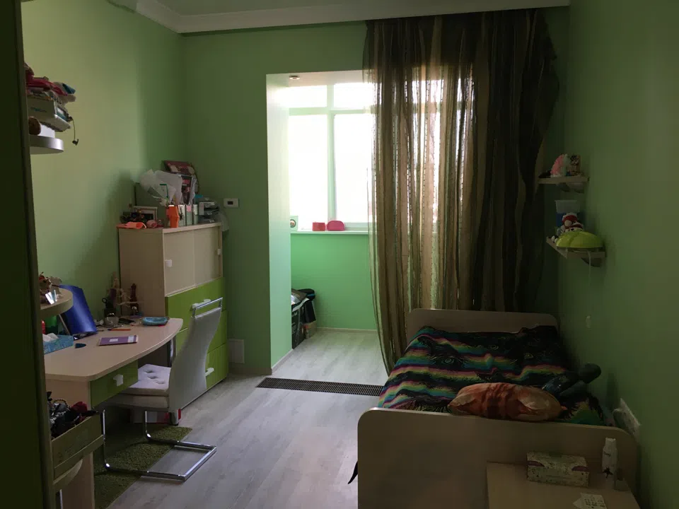 Квартира с бирюзовыми стенами, фото 13