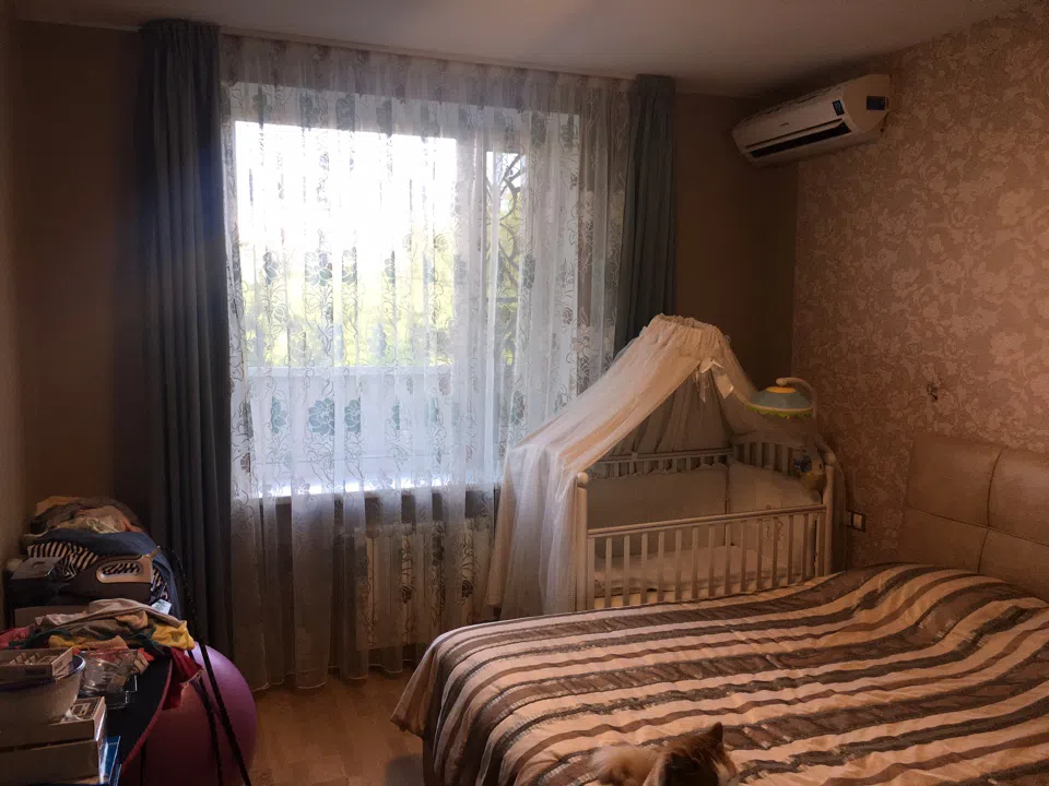 Квартира с волновыми обоями, фото 7