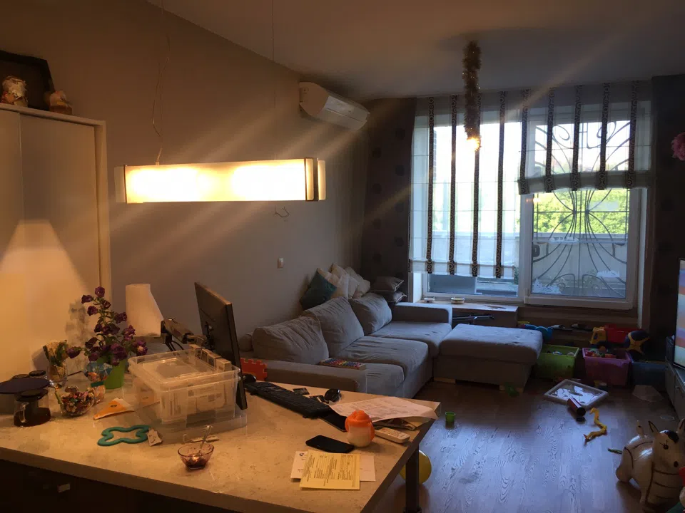 Квартира с волновыми обоями, фото 15