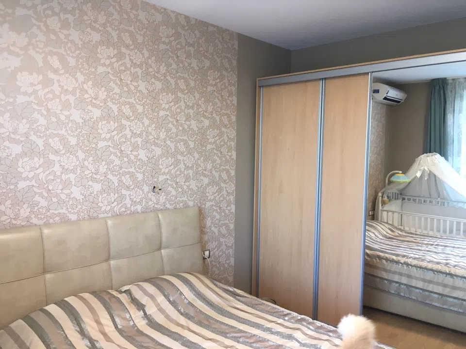 Квартира с волновыми обоями, фото 8