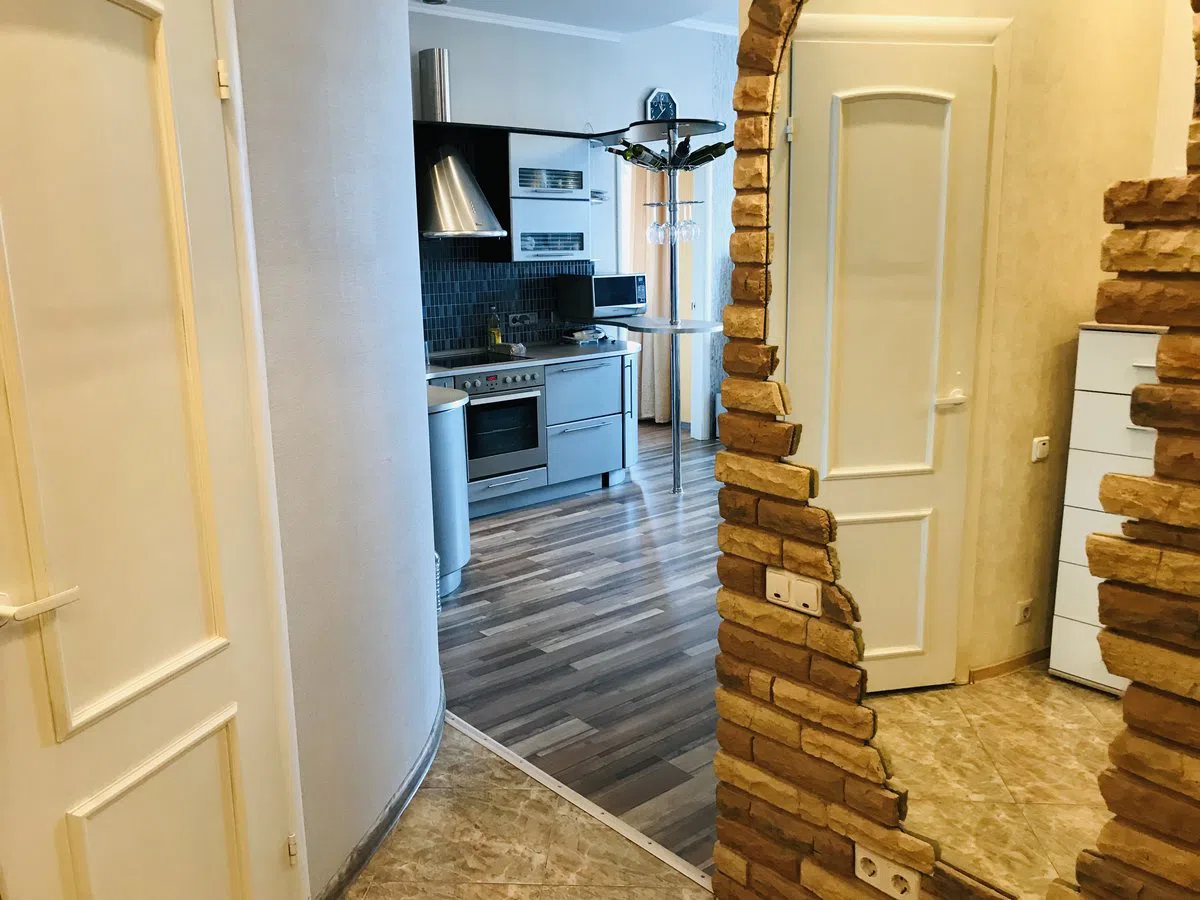 Квартира с аркой из кирпича, фото 2