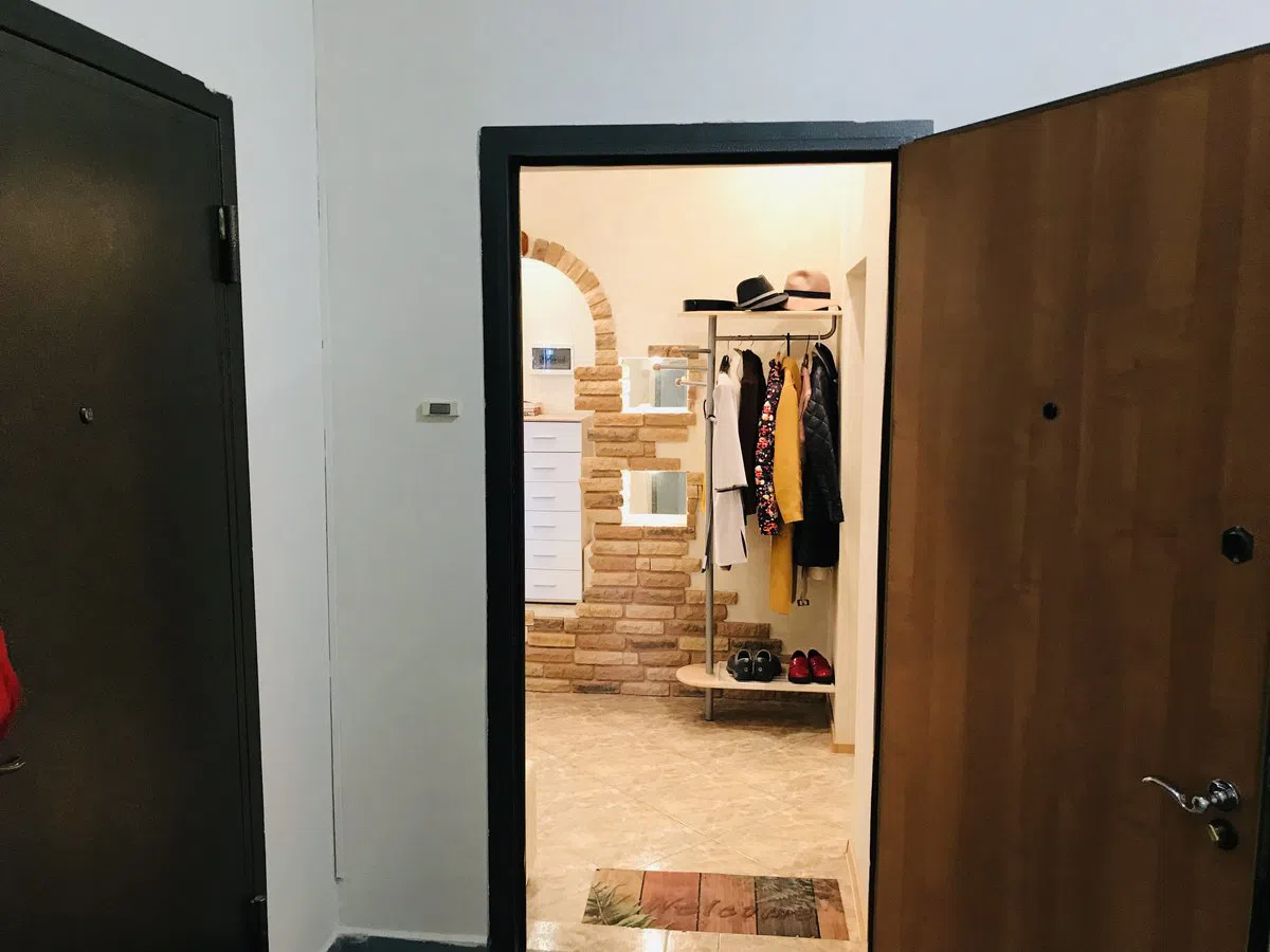 Квартира с аркой из кирпича, фото 12