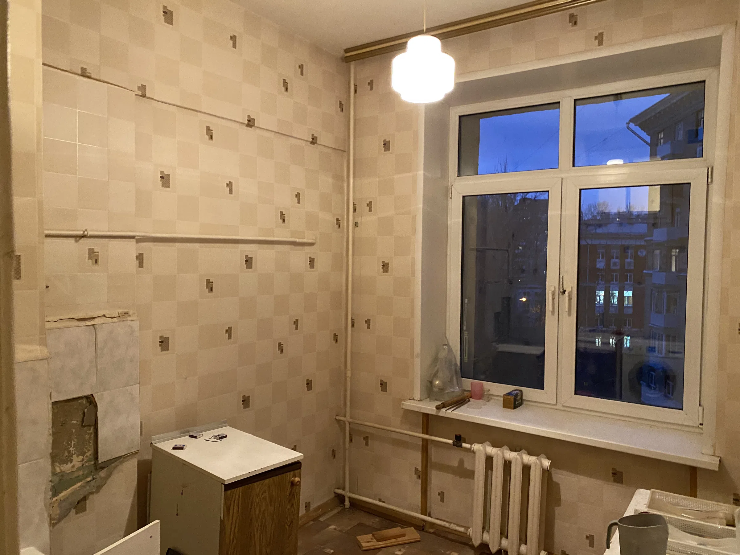 Зеленая лестница с аркой, фото 17