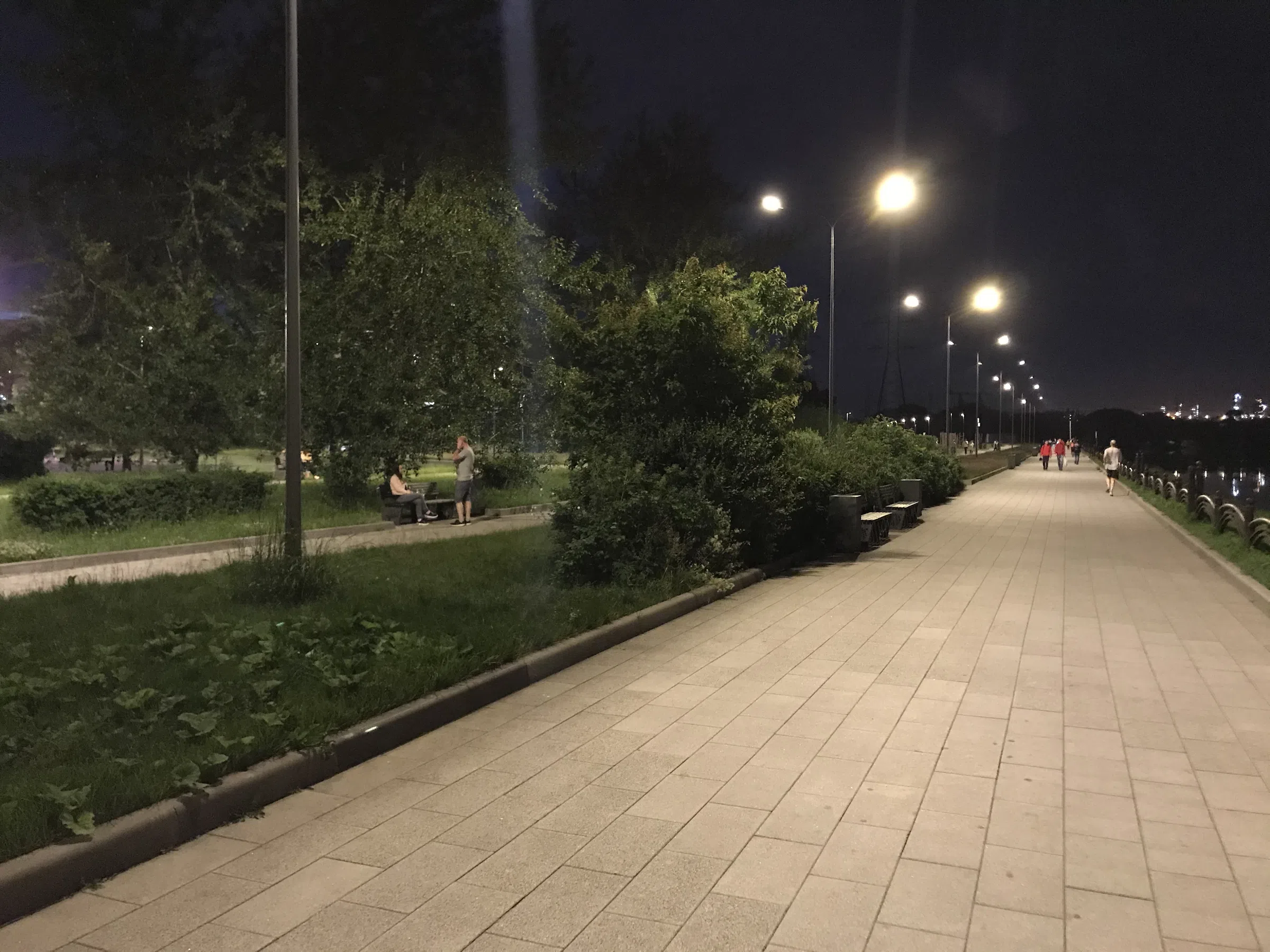 Набережная с мерцающими огнями, фото 2