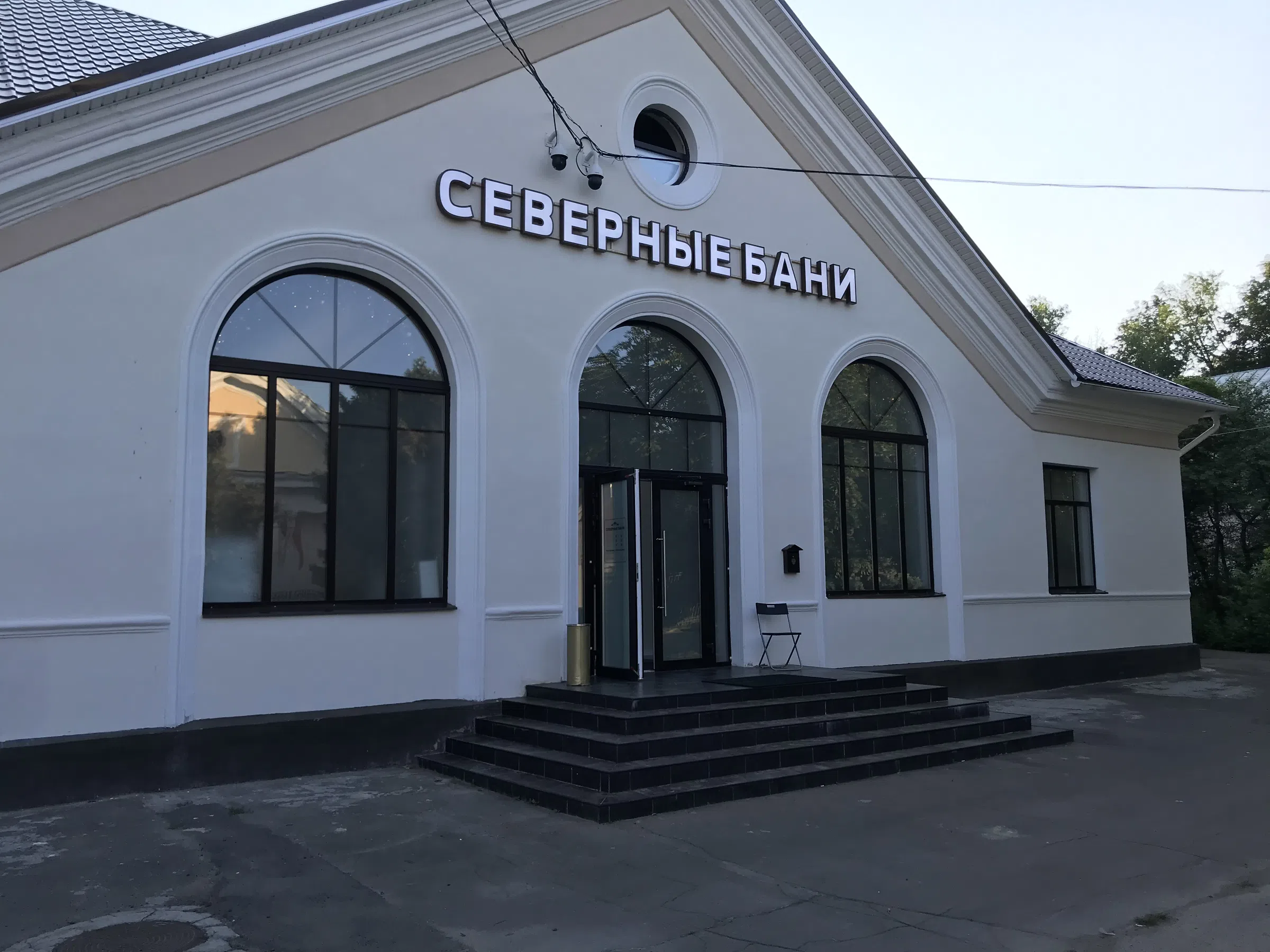Баня с большой раздевалкой, фото 21