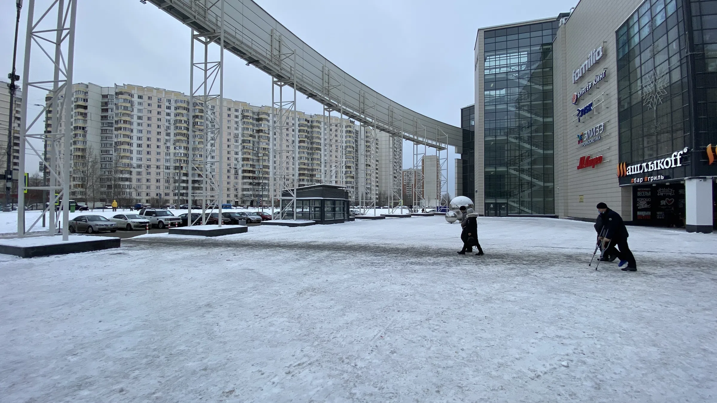 Подземная парковка торгового центра, фото 10
