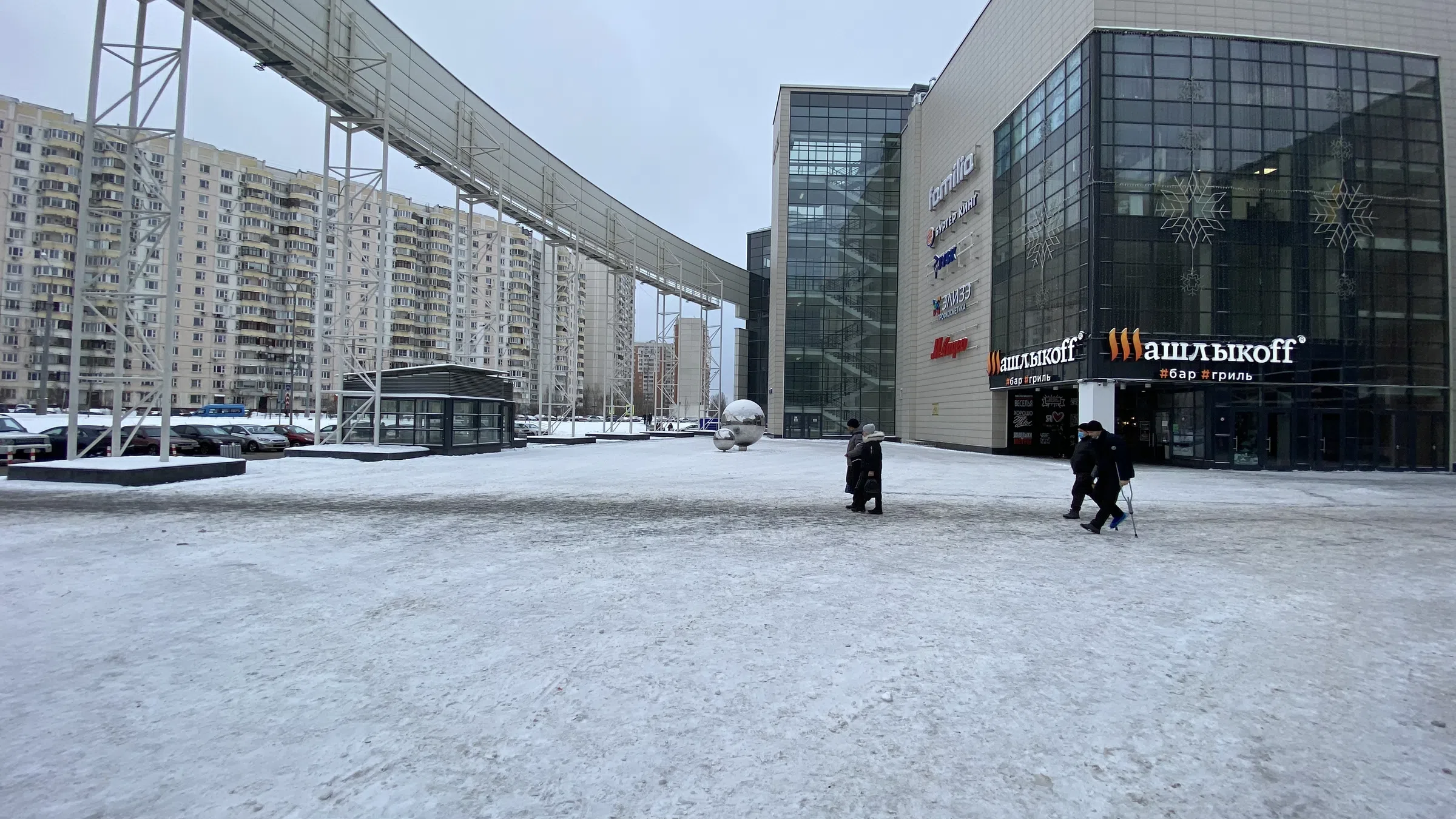 Подземная парковка торгового центра, фото 9