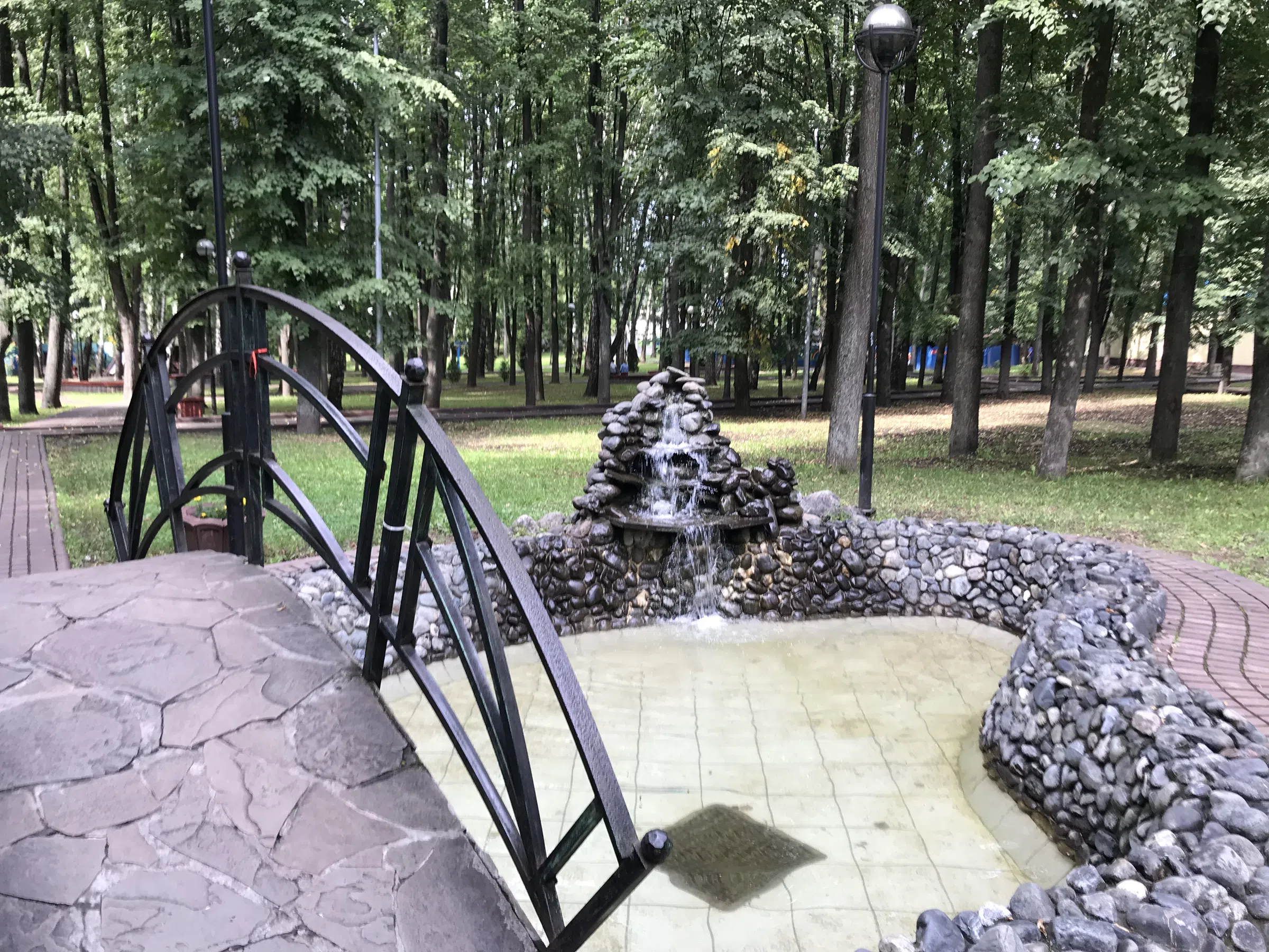 Парк с аттракционами и колесом, фото 21