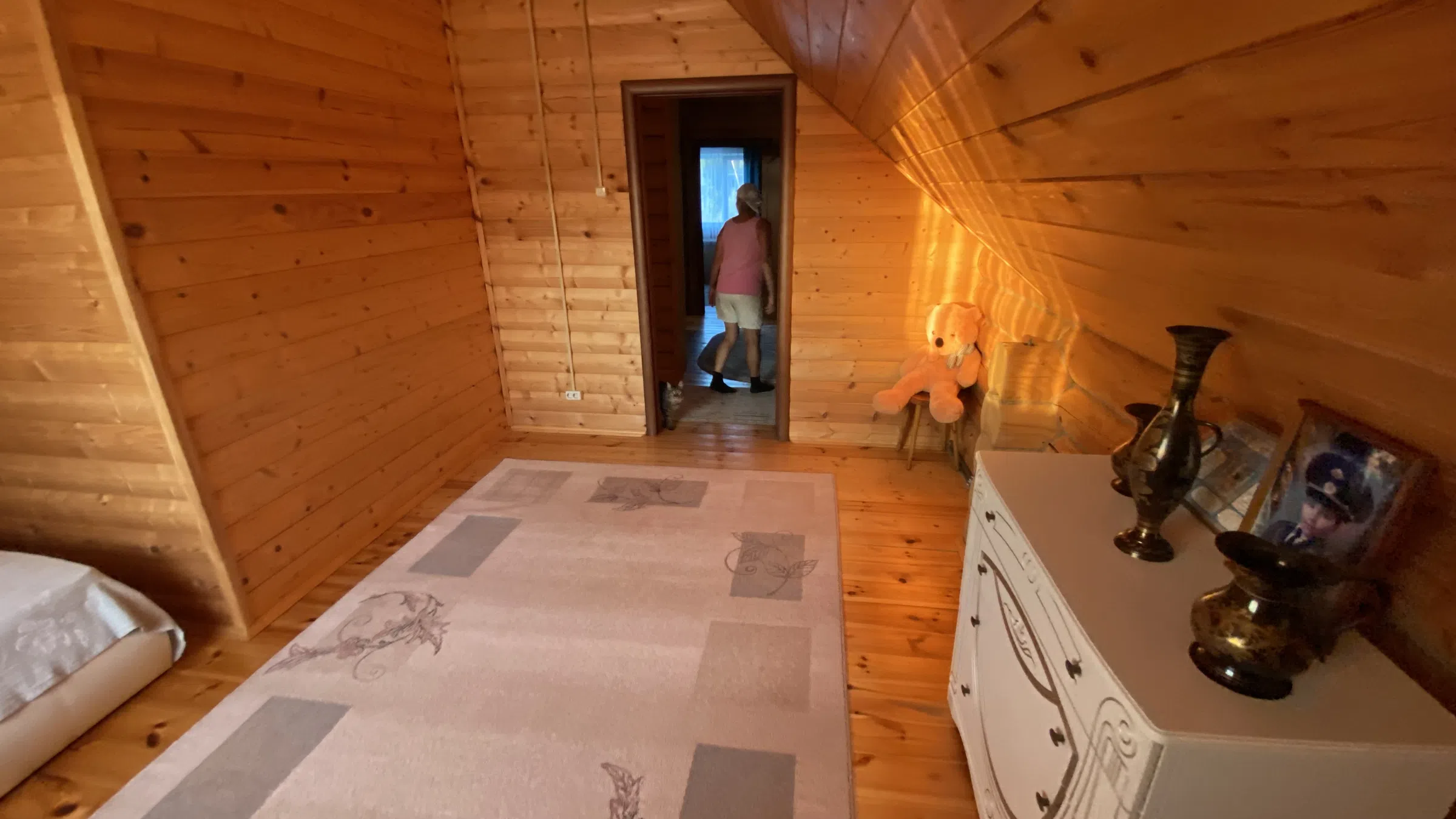 Деревенский дом со срубом, фото 14