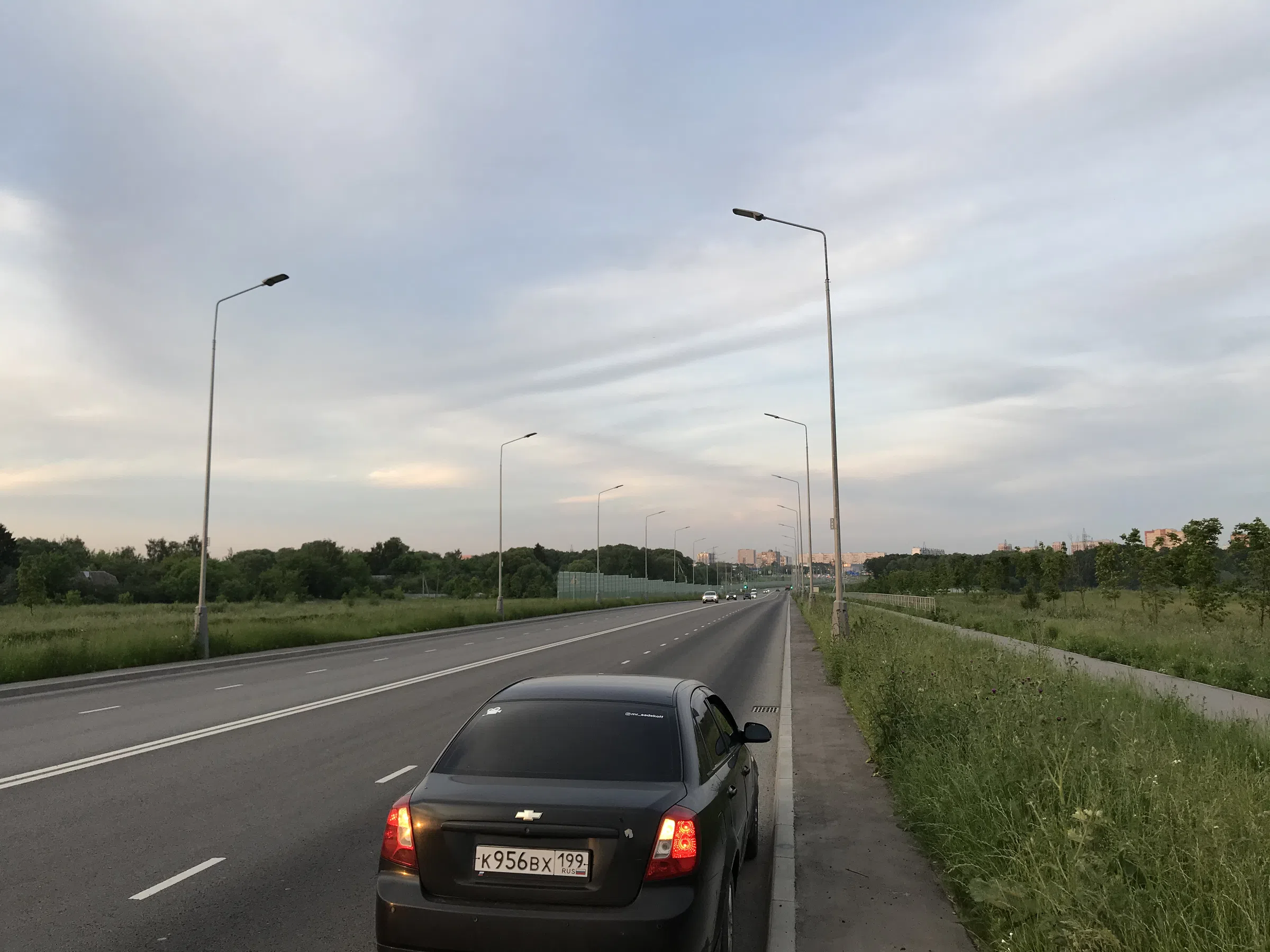 Широкое шоссе у леса, фото 9